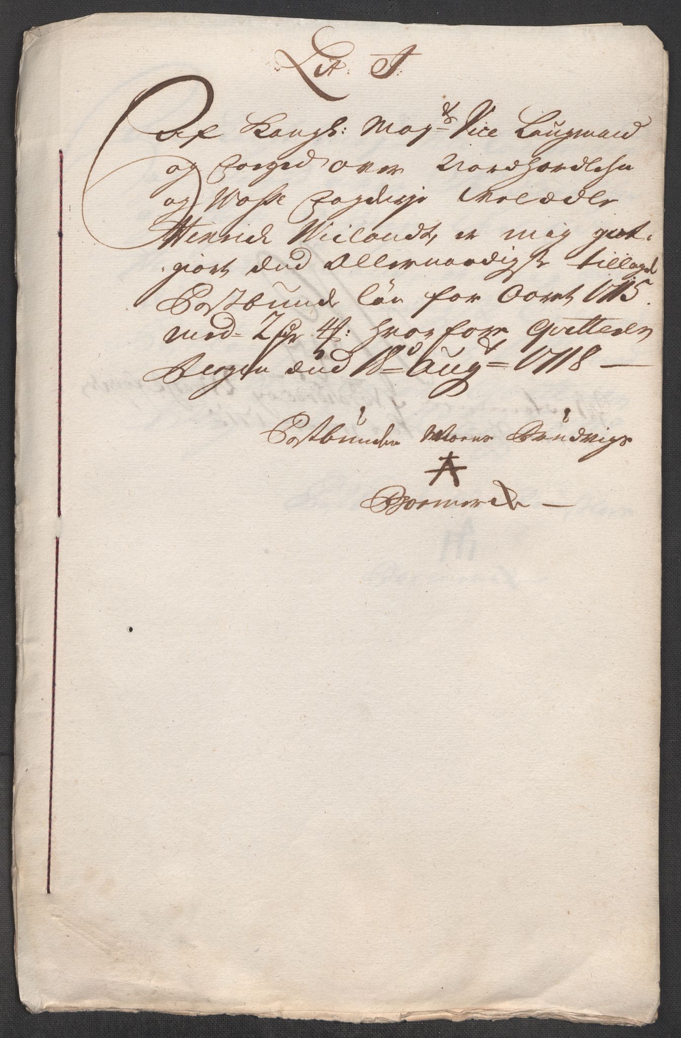 Rentekammeret inntil 1814, Reviderte regnskaper, Fogderegnskap, AV/RA-EA-4092/R51/L3198: Fogderegnskap Nordhordland og Voss, 1715, p. 194