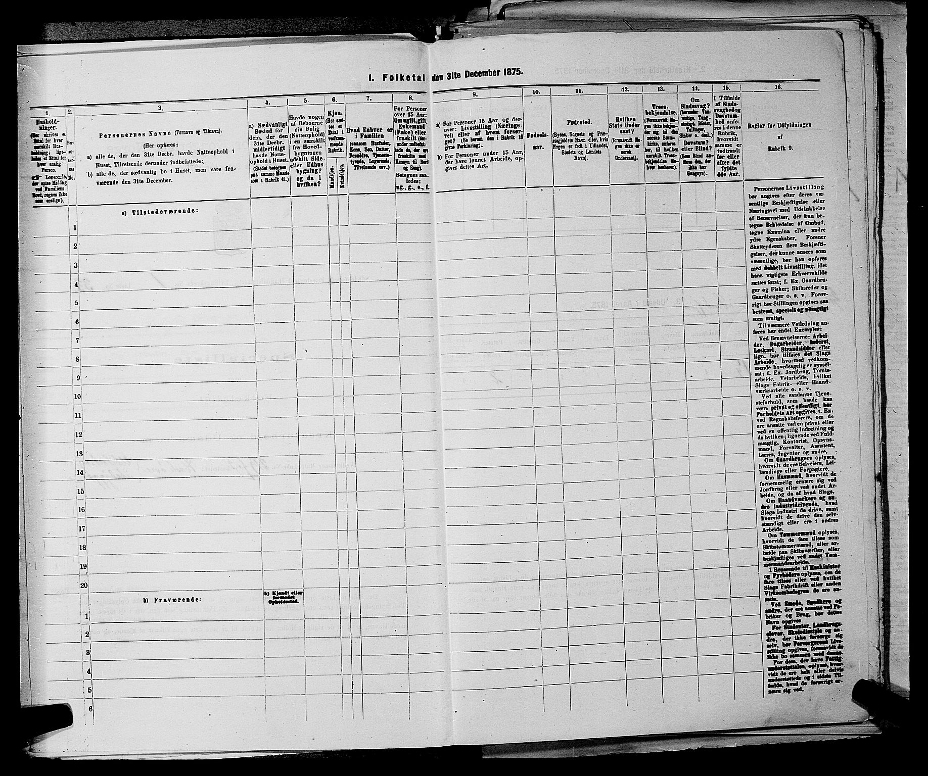 SAKO, 1875 census for 0724L Sandeherred/Sandeherred, 1875, p. 279