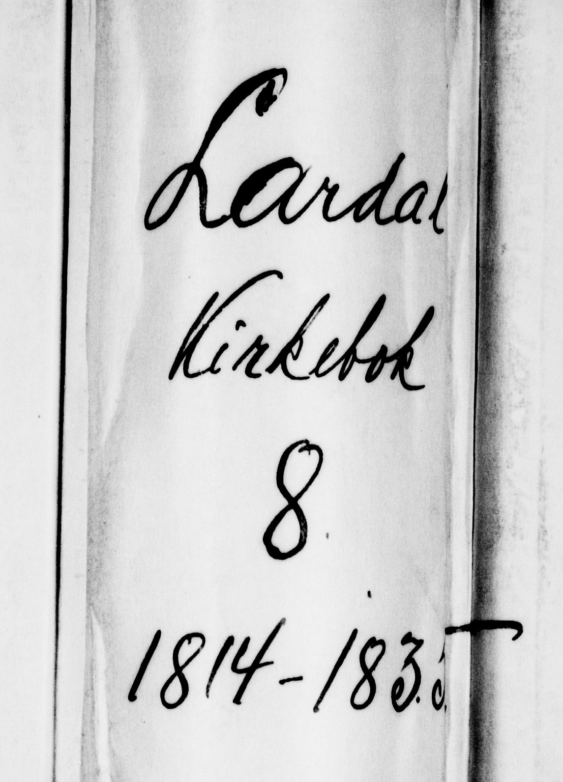 Lardal kirkebøker, AV/SAKO-A-350/F/Fa/L0005: Parish register (official) no. I 5, 1814-1835