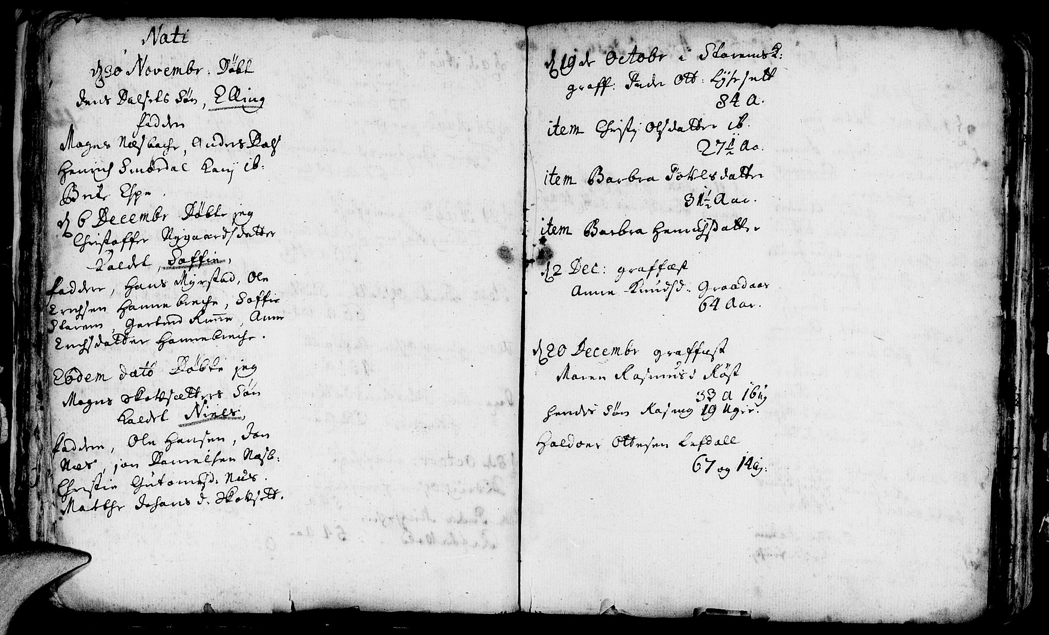 Eid sokneprestembete, AV/SAB-A-82301/H/Haa/Haaa/L0001: Parish register (official) no. A 1, 1722-1740, p. 39