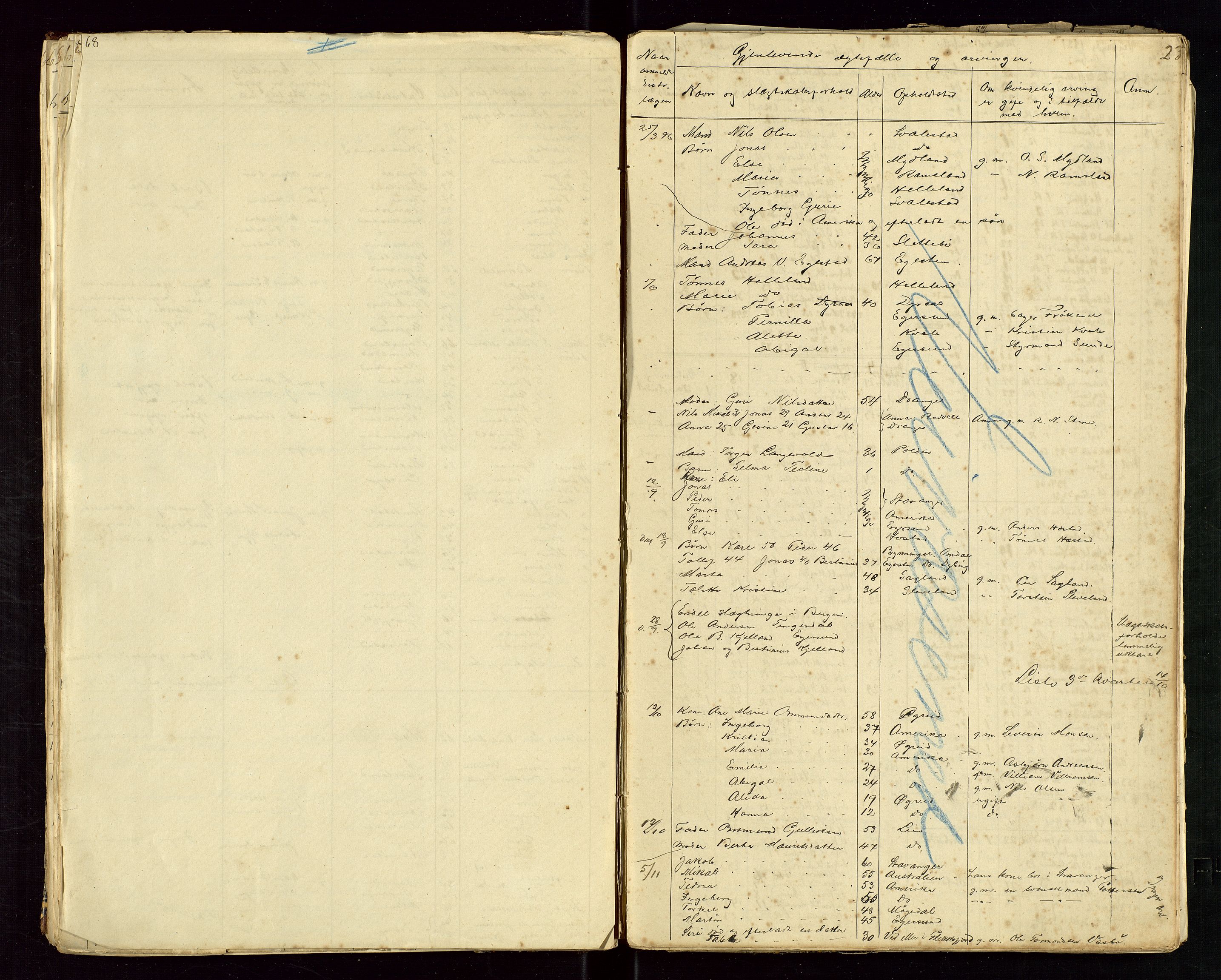 Helleland lensmannskontor, AV/SAST-A-100209/Ya/L0005: "Dagbog", 1880-1899, p. 23