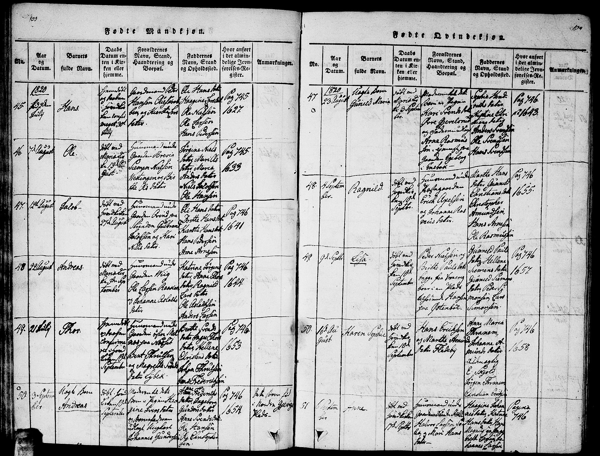 Enebakk prestekontor Kirkebøker, SAO/A-10171c/F/Fa/L0005: Parish register (official) no. I 5, 1790-1825, p. 103-104