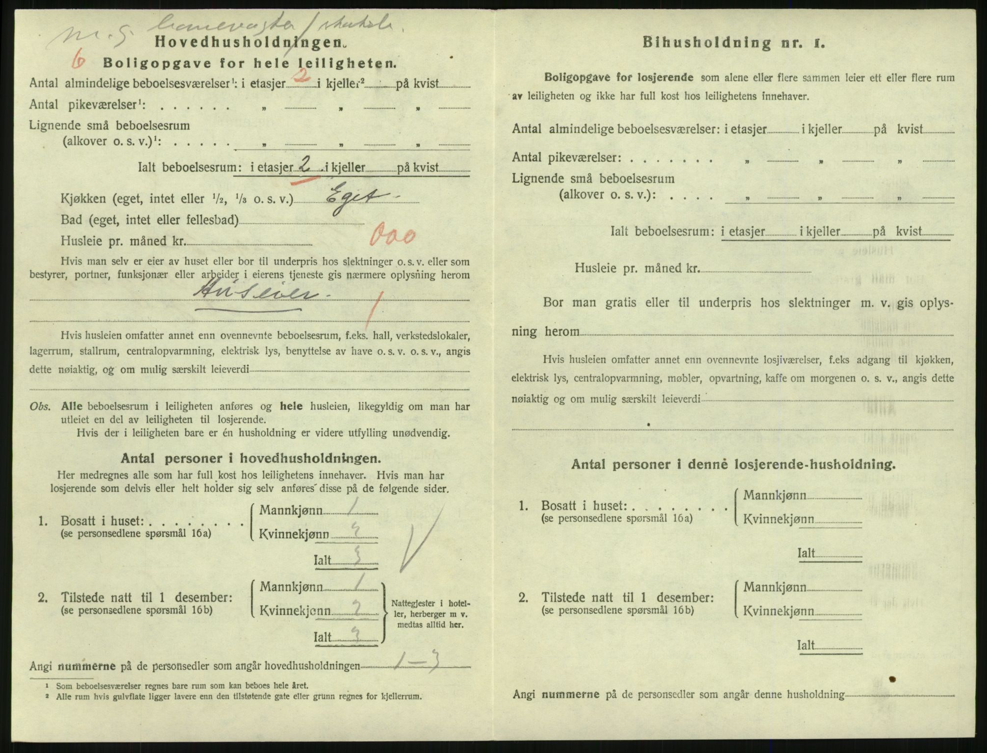 SAKO, 1920 census for Larvik, 1920, p. 6069