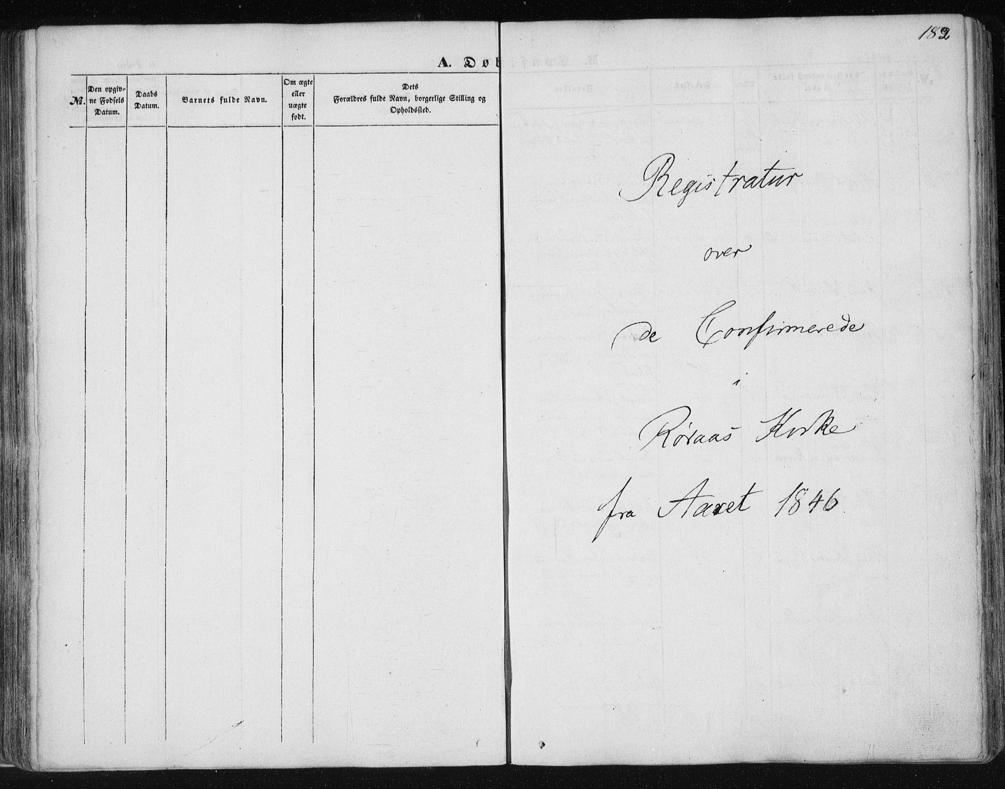 Ministerialprotokoller, klokkerbøker og fødselsregistre - Sør-Trøndelag, SAT/A-1456/681/L0931: Parish register (official) no. 681A09, 1845-1859, p. 182