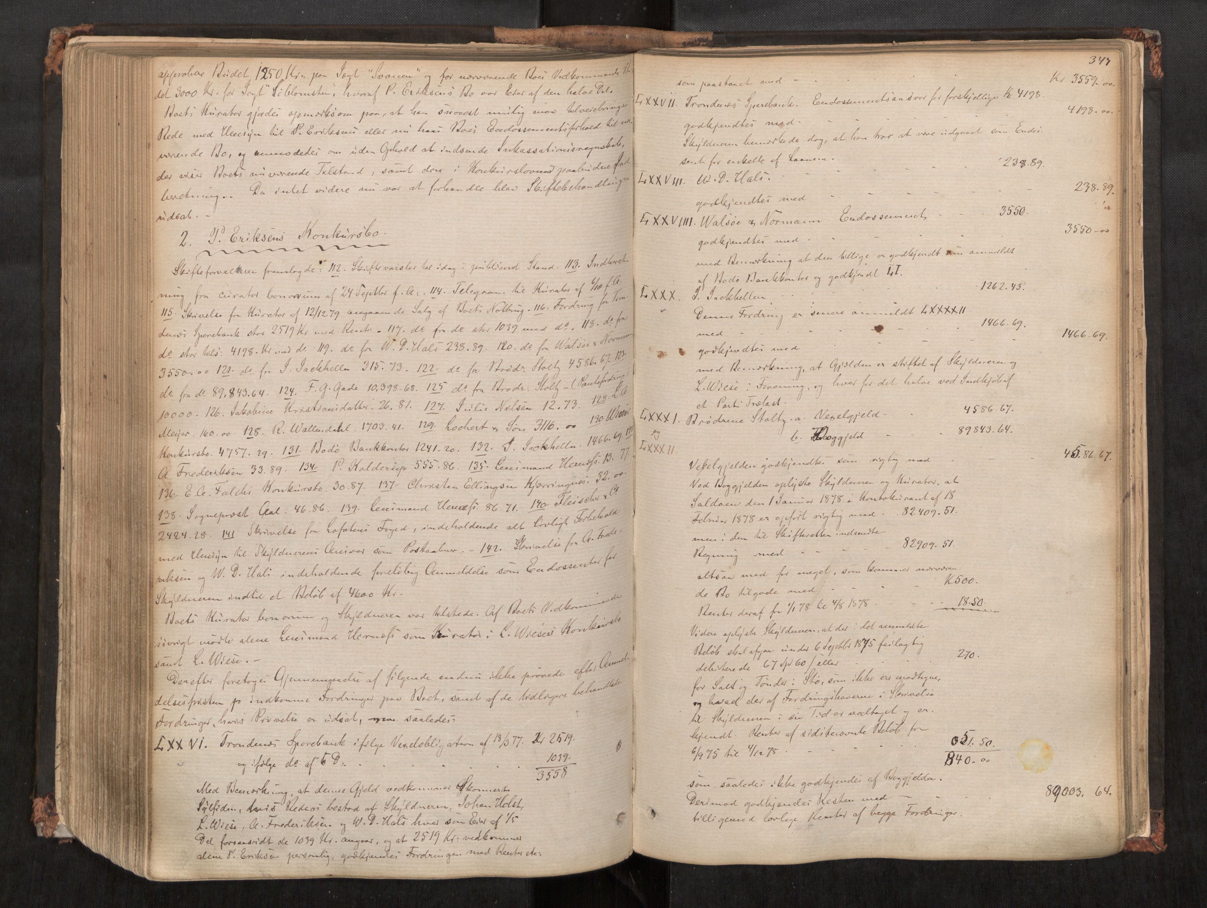 Vesterålen sorenskriveri, AV/SAT-A-4180/1/3/3B/L0002: Skiftebehandlingsprotokoll, 1872-1884, p. 347