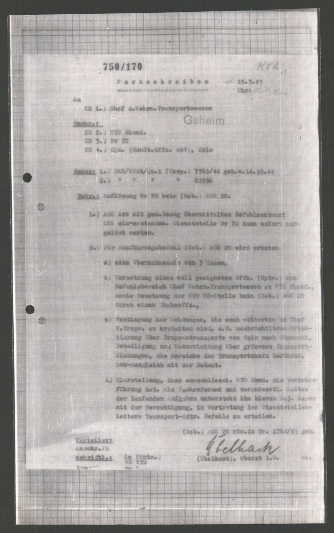 Forsvarets Overkommando. 2 kontor. Arkiv 11.4. Spredte tyske arkivsaker, AV/RA-RAFA-7031/D/Dar/Dara/L0003: Krigsdagbøker for 20. Gebirgs-Armee-Oberkommando (AOK 20), 1945, p. 678