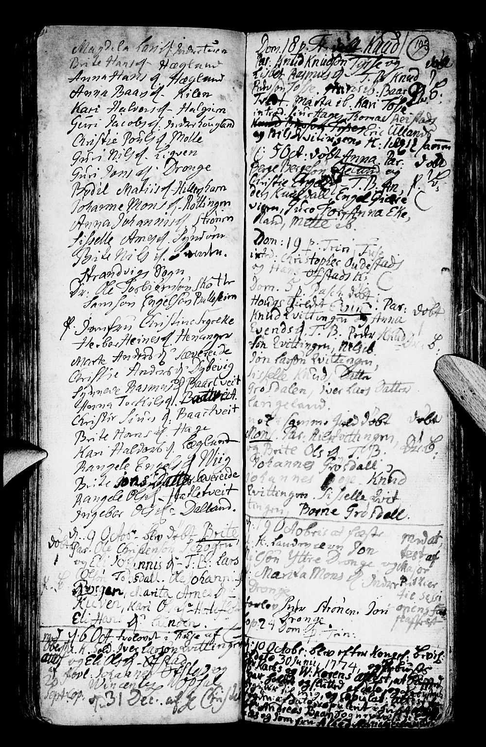 Os sokneprestembete, AV/SAB-A-99929: Parish register (official) no. A 9, 1766-1779, p. 104