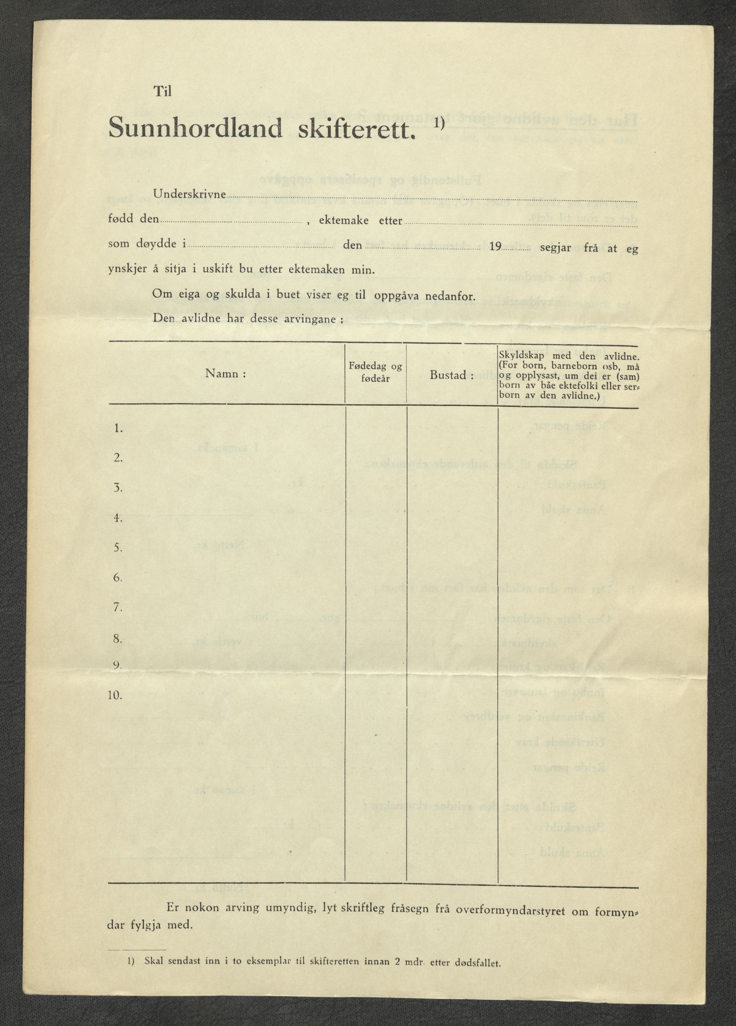 Lensmannen i Etne, SAB/A-31601/0006/L0003: Dødsfallprotokoll, 1933-1945