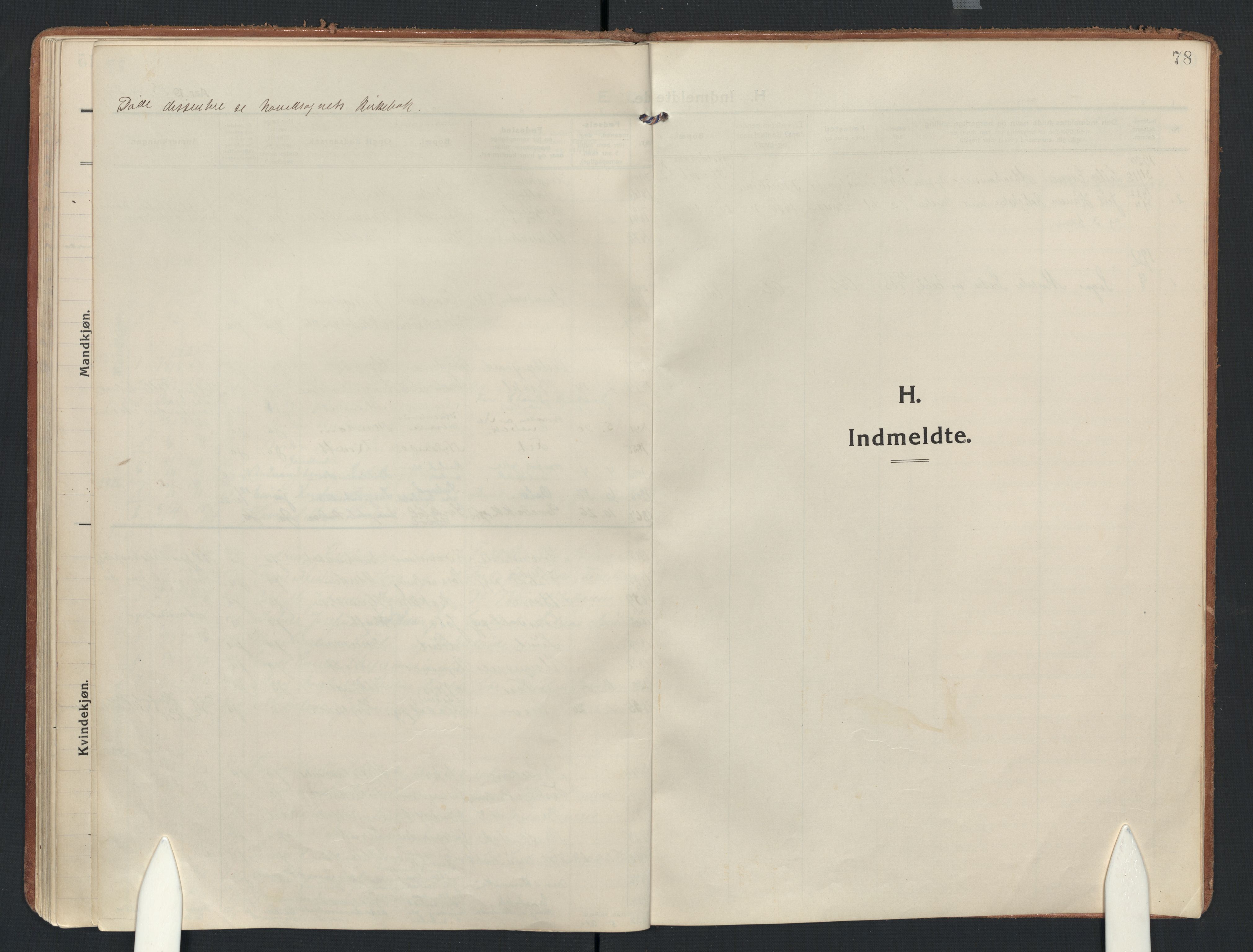 Enebakk prestekontor Kirkebøker, AV/SAO-A-10171c/F/Fb/L0003: Parish register (official) no. II 3, 1912-1946, p. 78