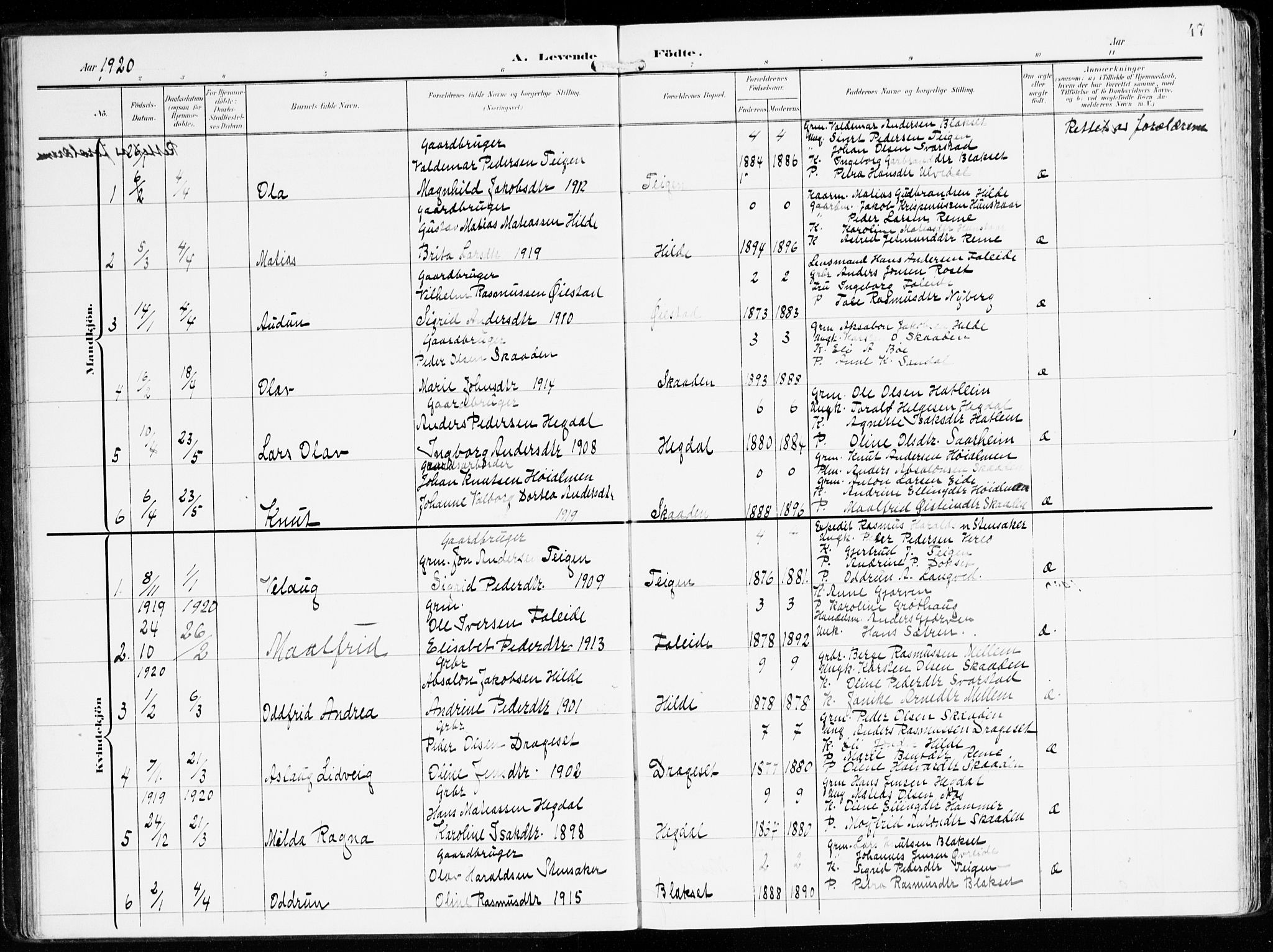 Innvik sokneprestembete, AV/SAB-A-80501: Parish register (official) no. B 2, 1903-1929, p. 47