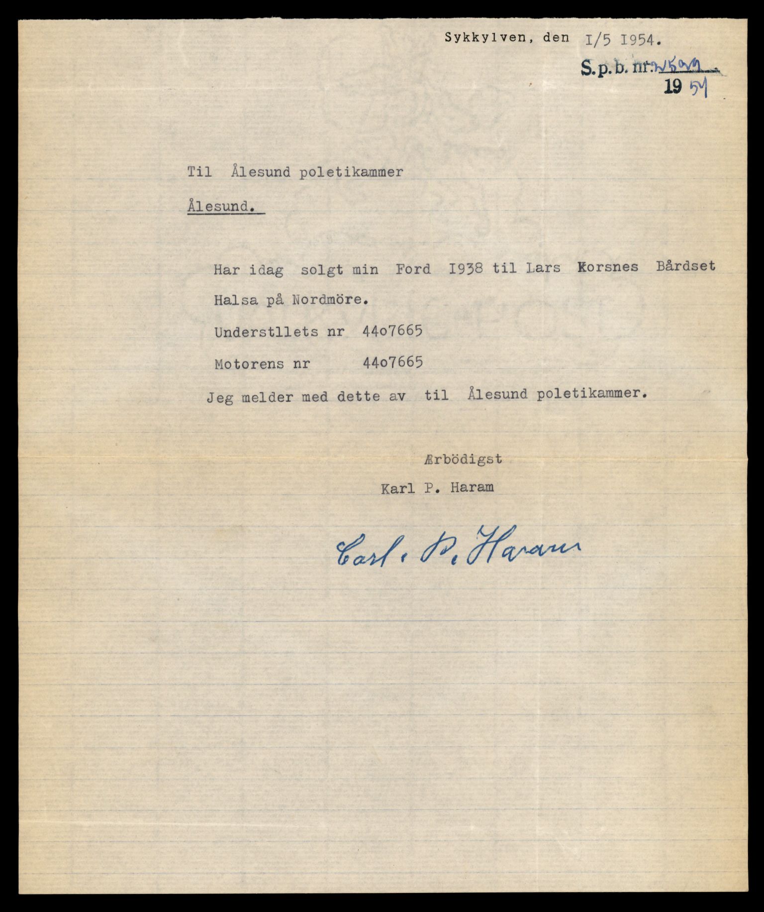 Møre og Romsdal vegkontor - Ålesund trafikkstasjon, AV/SAT-A-4099/F/Fe/L0044: Registreringskort for kjøretøy T 14205 - T 14319, 1927-1998, p. 227