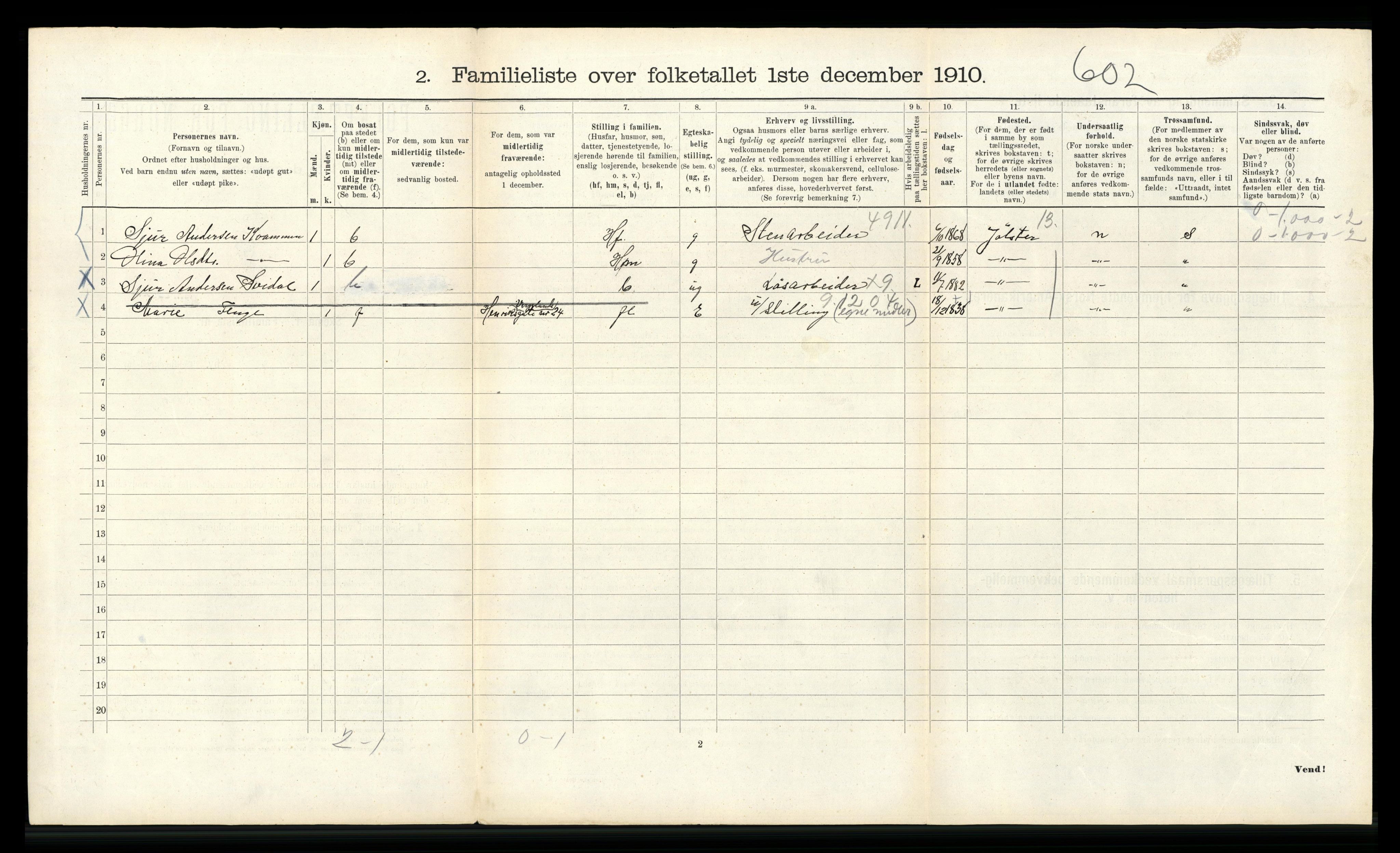 RA, 1910 census for Bergen, 1910, p. 29844