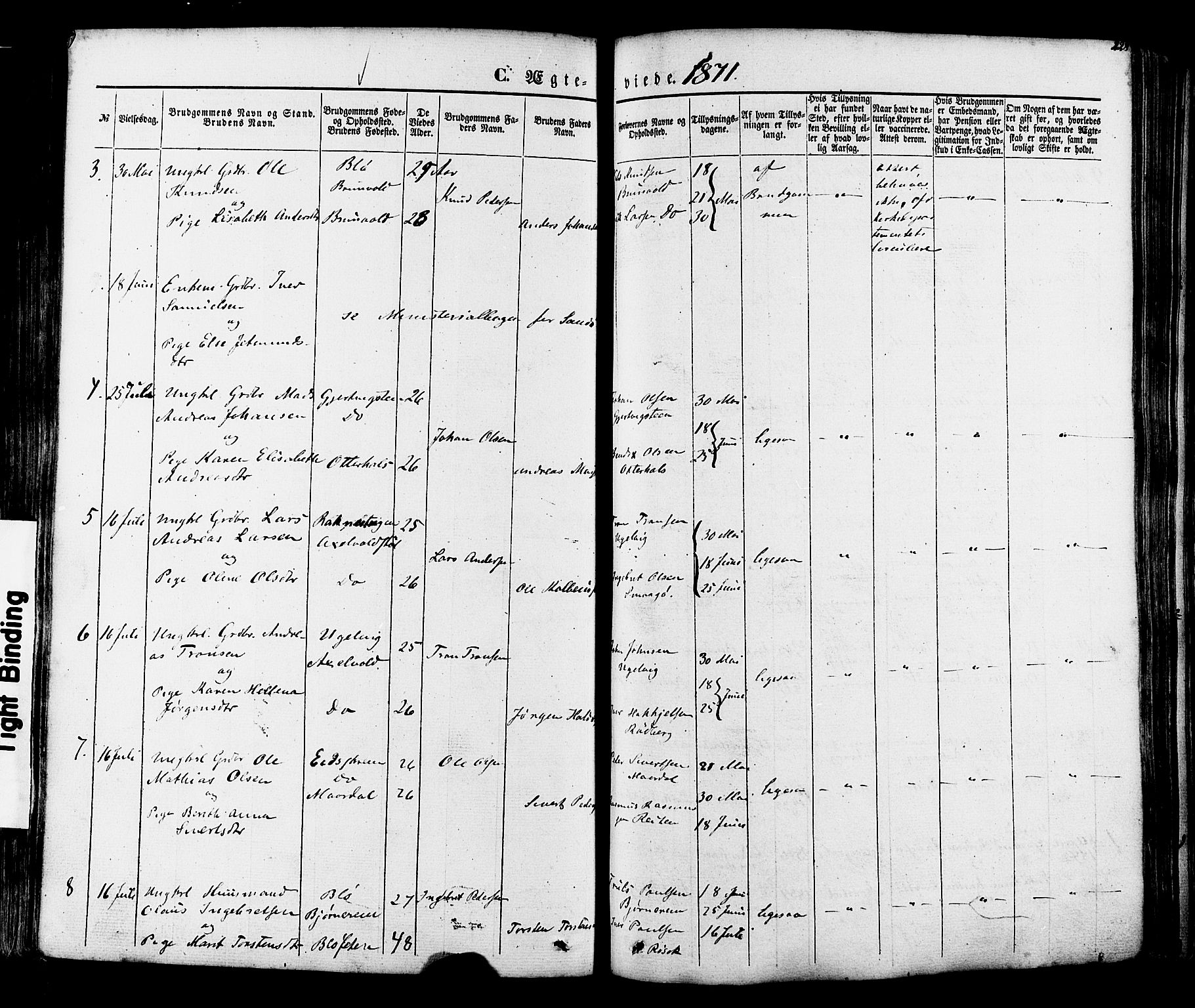 Ministerialprotokoller, klokkerbøker og fødselsregistre - Møre og Romsdal, AV/SAT-A-1454/560/L0719: Parish register (official) no. 560A03, 1845-1872, p. 228