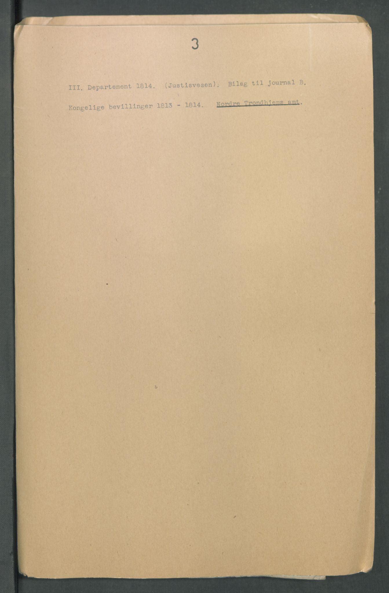 Departementene i 1814, RA/S-3899/Fc/L0044: Journalsaker B 451-908, 1813-1814, p. 192