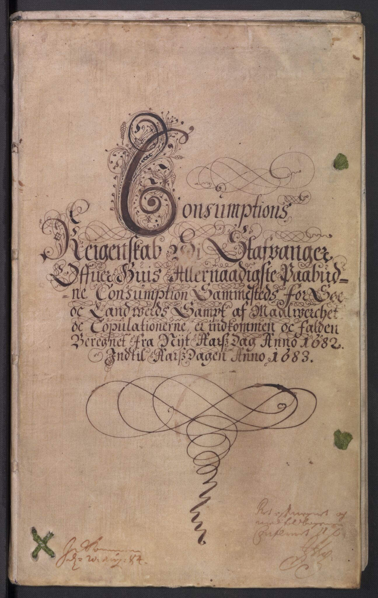 Rentekammeret inntil 1814, Reviderte regnskaper, Byregnskaper, RA/EA-4066/R/Ro/L0329: [O23] Konsumpsjonsregnskap, 1681-1682, p. 147
