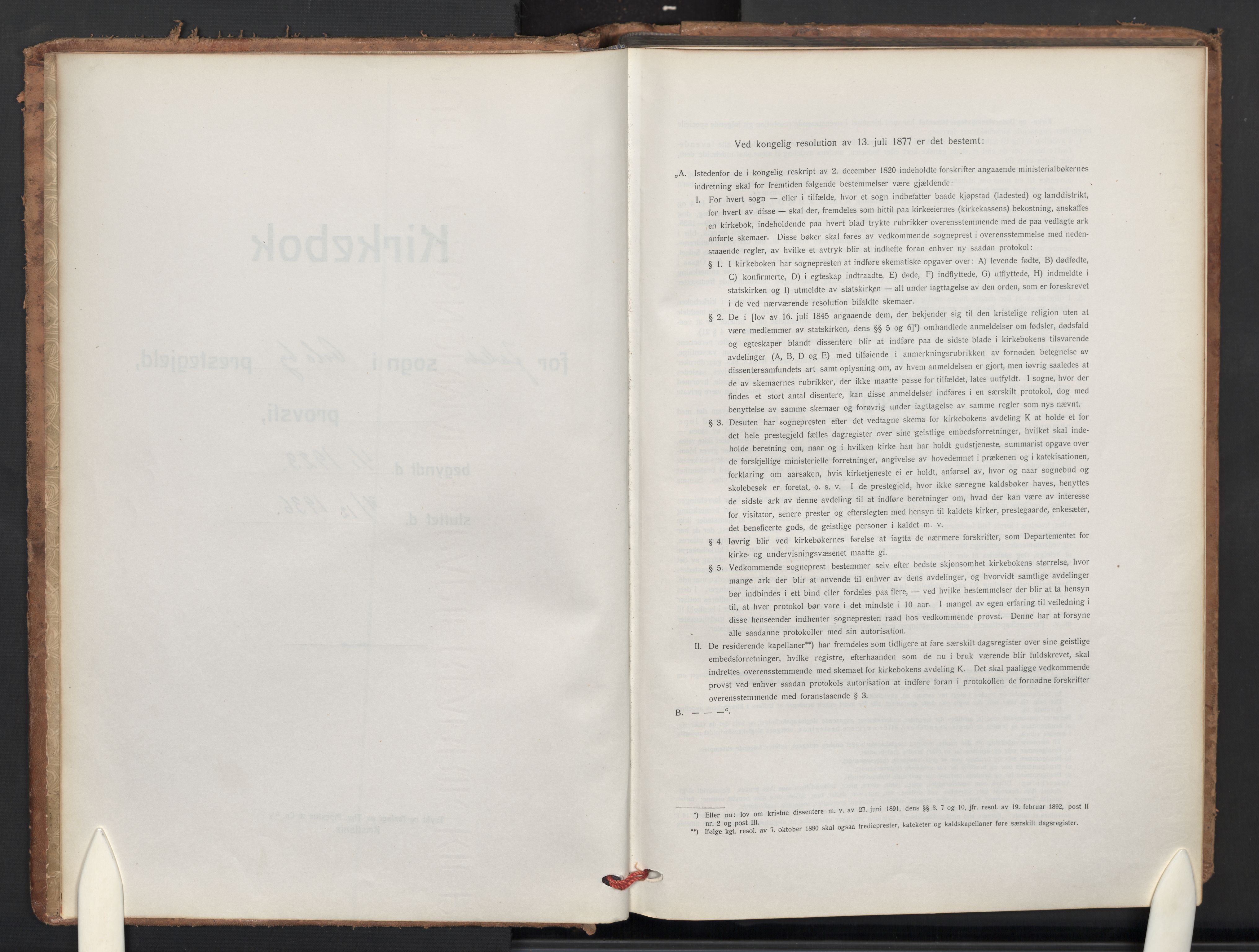 Jakob prestekontor Kirkebøker, SAO/A-10850/F/Fa/L0018: Parish register (official) no. 18, 1923-1936