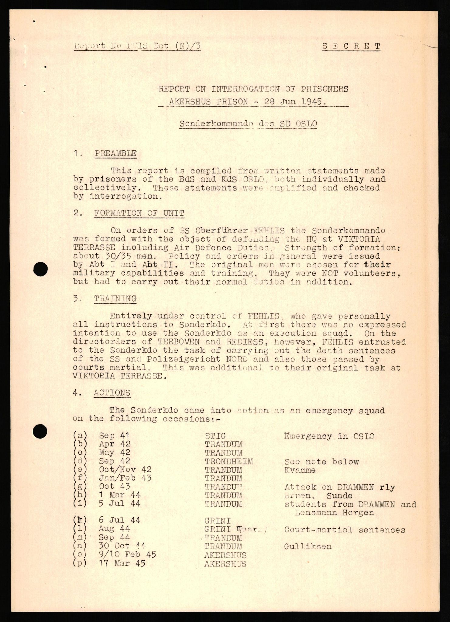 Forsvaret, Forsvarets overkommando II, AV/RA-RAFA-3915/D/Db/L0029: CI Questionaires. Tyske okkupasjonsstyrker i Norge. Tyskere., 1945-1946, p. 263