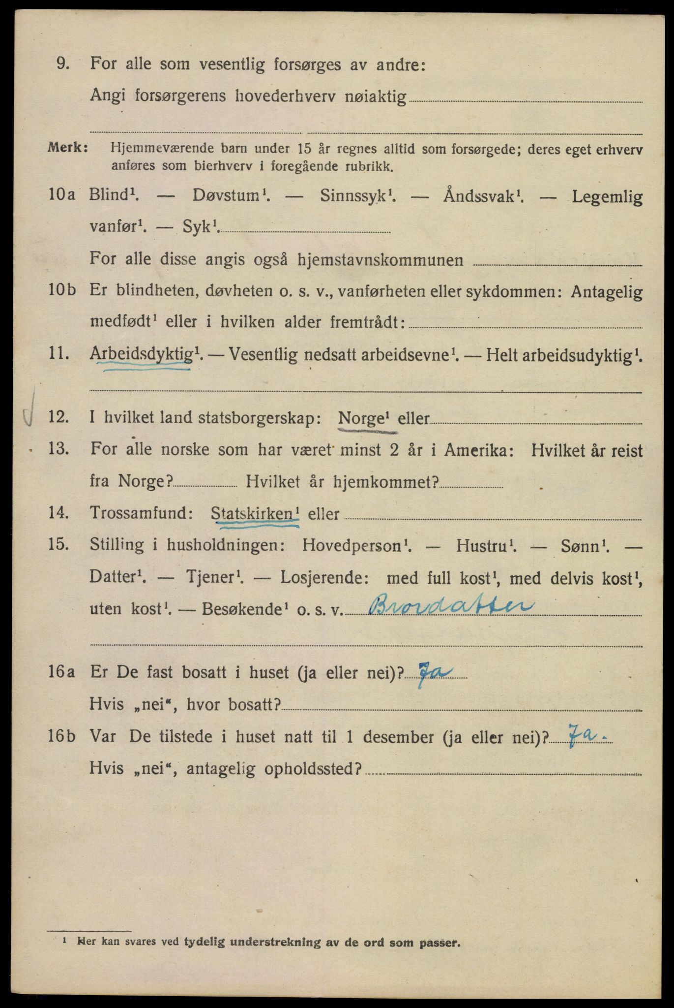 SAO, 1920 census for Kristiania, 1920, p. 469862