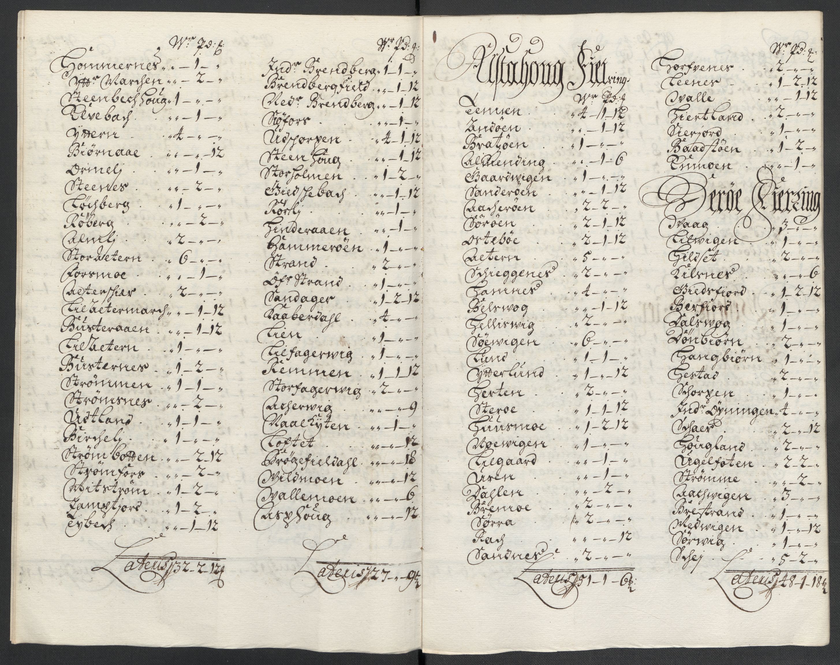 Rentekammeret inntil 1814, Reviderte regnskaper, Fogderegnskap, AV/RA-EA-4092/R65/L4507: Fogderegnskap Helgeland, 1699-1701, p. 368