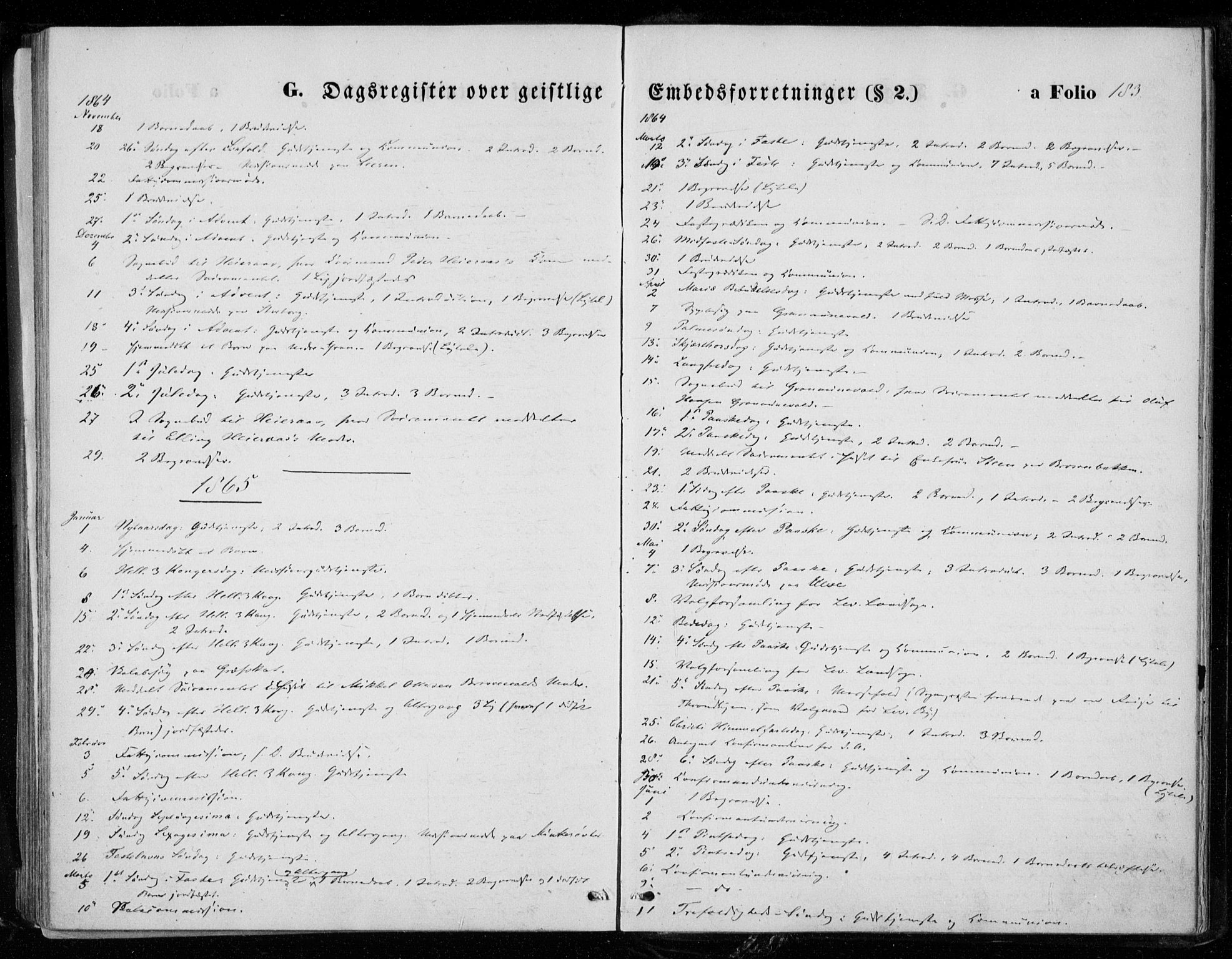 Ministerialprotokoller, klokkerbøker og fødselsregistre - Nord-Trøndelag, AV/SAT-A-1458/721/L0206: Parish register (official) no. 721A01, 1864-1874, p. 183