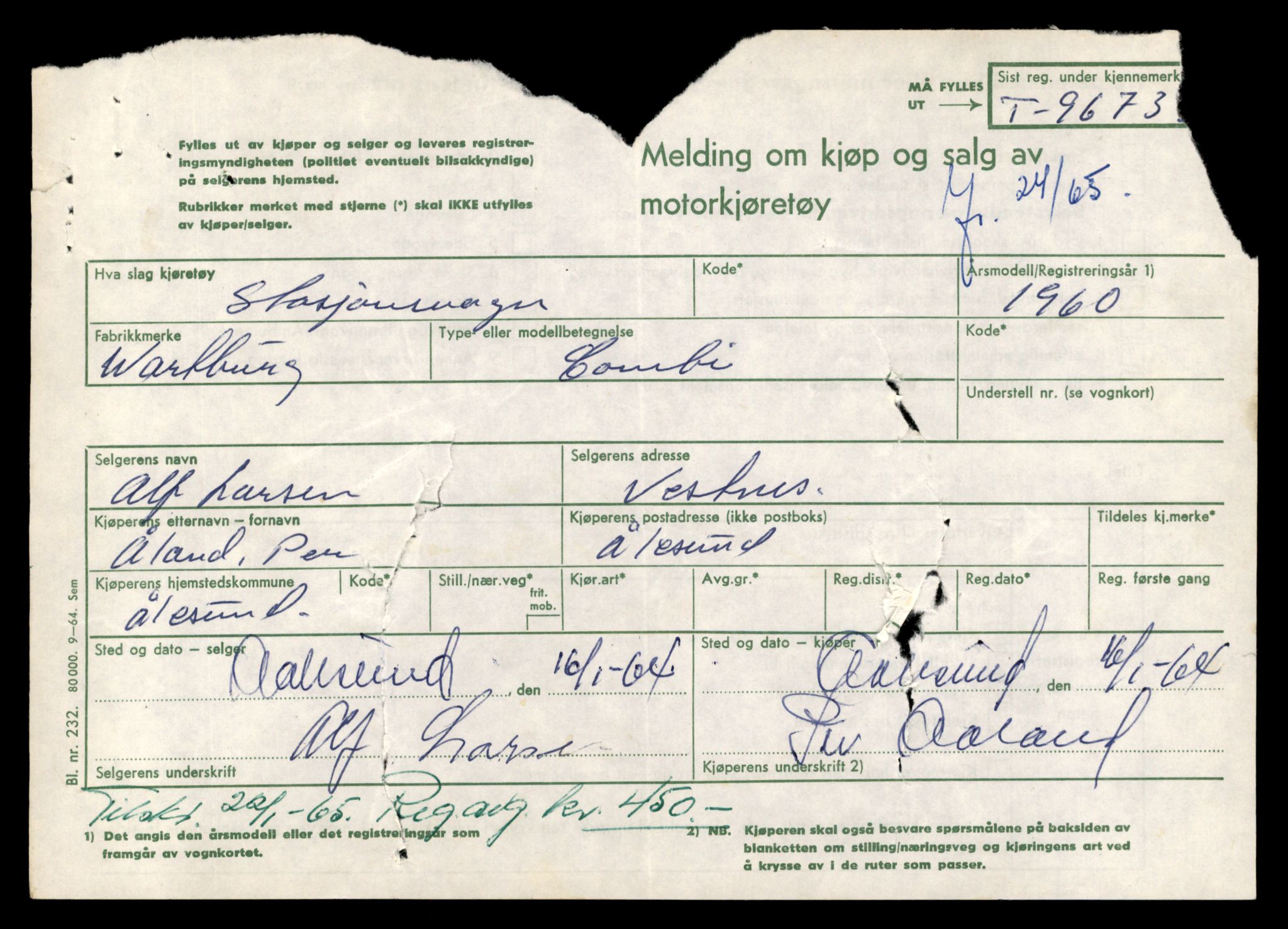 Møre og Romsdal vegkontor - Ålesund trafikkstasjon, AV/SAT-A-4099/F/Fe/L0018: Registreringskort for kjøretøy T 10091 - T 10227, 1927-1998, p. 1579