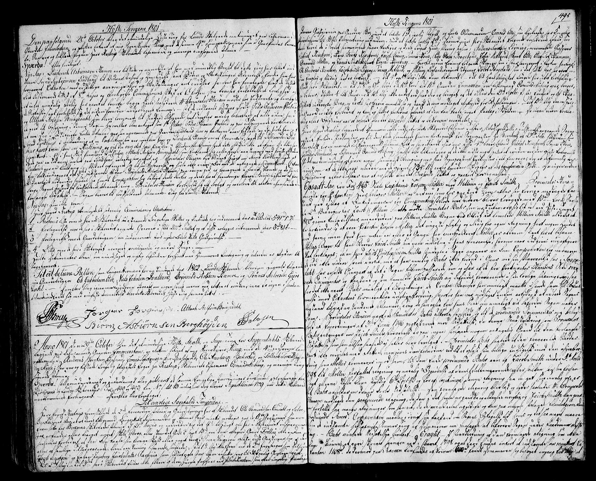 Jæren og Dalane sorenskriveri, AV/SAST-A-100306/3/30/30BA/L0096: TINGBOK, 1796-1801, p. 494b-495a