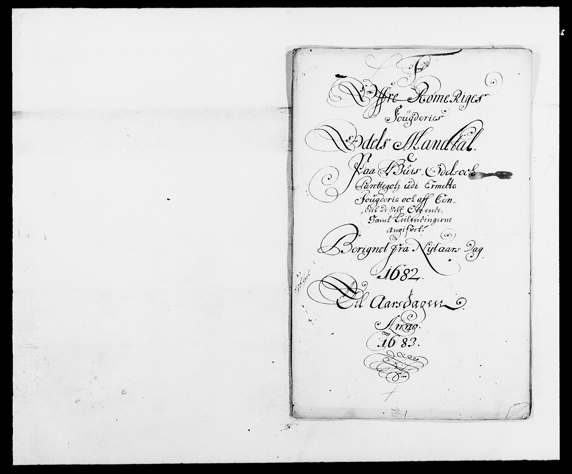 Rentekammeret inntil 1814, Reviderte regnskaper, Fogderegnskap, RA/EA-4092/R12/L0697: Fogderegnskap Øvre Romerike, 1682-1683, p. 186