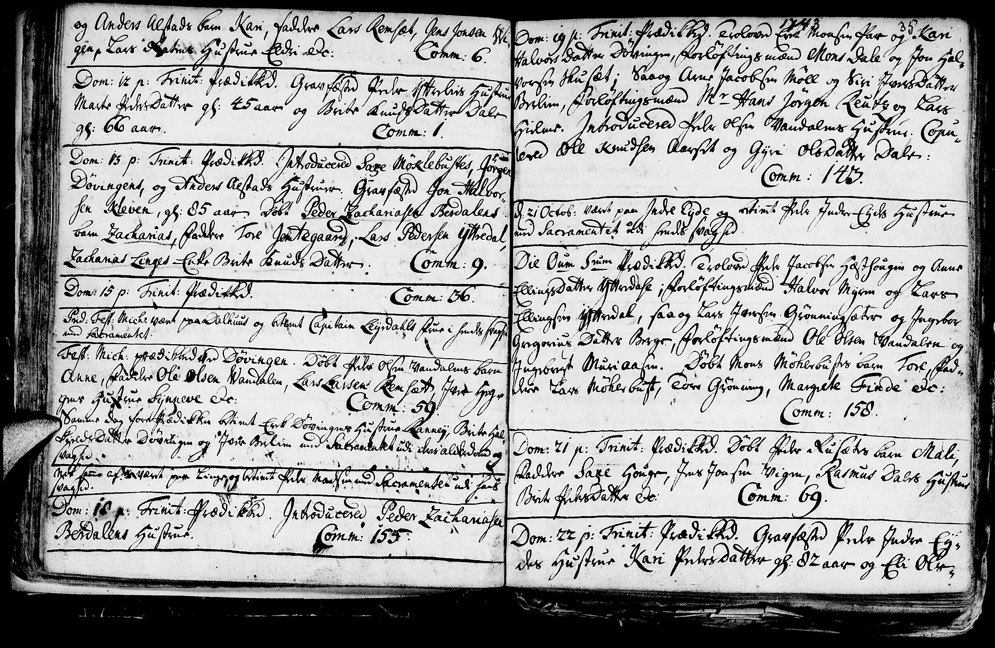 Ministerialprotokoller, klokkerbøker og fødselsregistre - Møre og Romsdal, AV/SAT-A-1454/519/L0240: Parish register (official) no. 519A01 /1, 1736-1760, p. 35