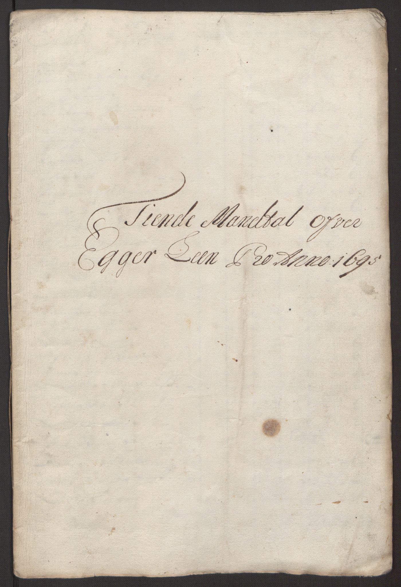 Rentekammeret inntil 1814, Reviderte regnskaper, Fogderegnskap, AV/RA-EA-4092/R30/L1694: Fogderegnskap Hurum, Røyken, Eiker og Lier, 1694-1696, p. 171