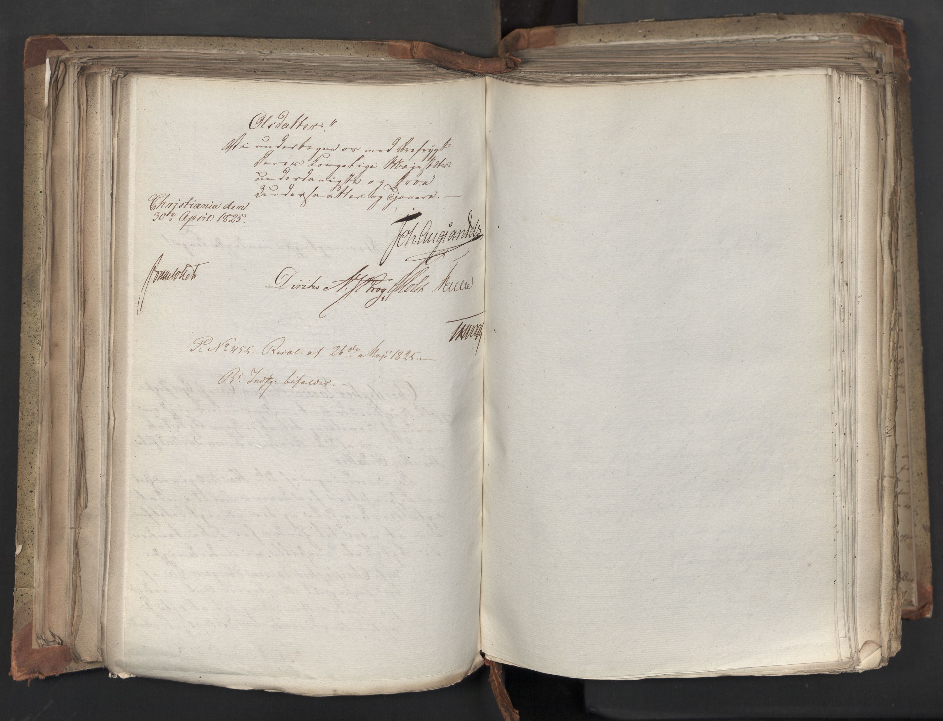 Statsrådsavdelingen i Stockholm, AV/RA-S-1003/D/Da/L0042: Regjeringsinnstillinger nr. 2467-2705, 1825, p. 245