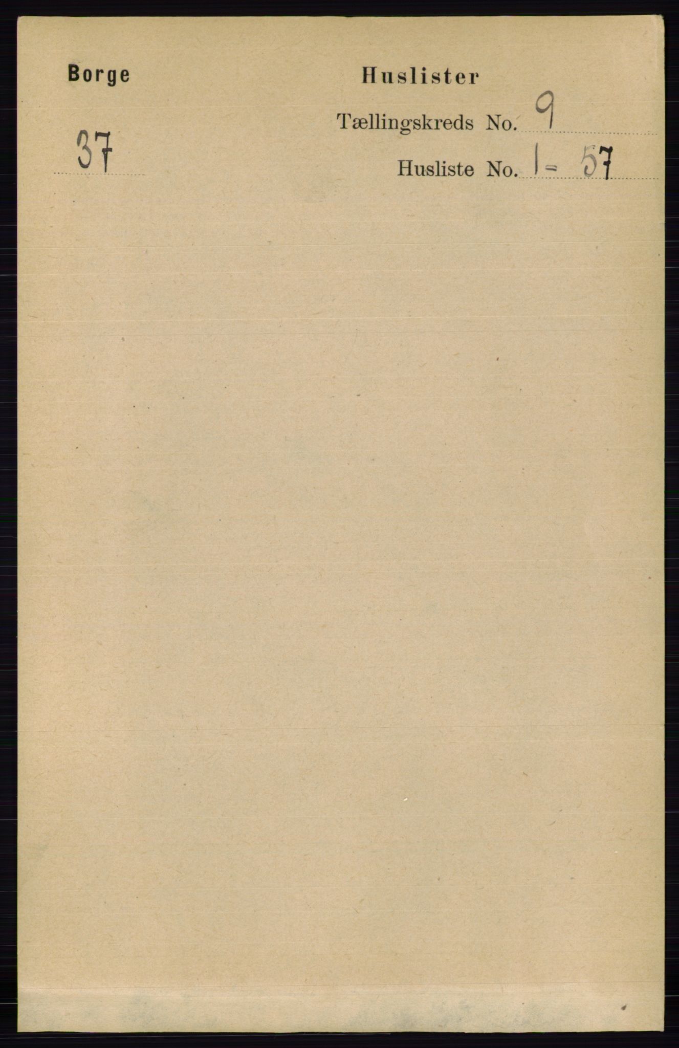 RA, 1891 census for 0113 Borge, 1891, p. 5691