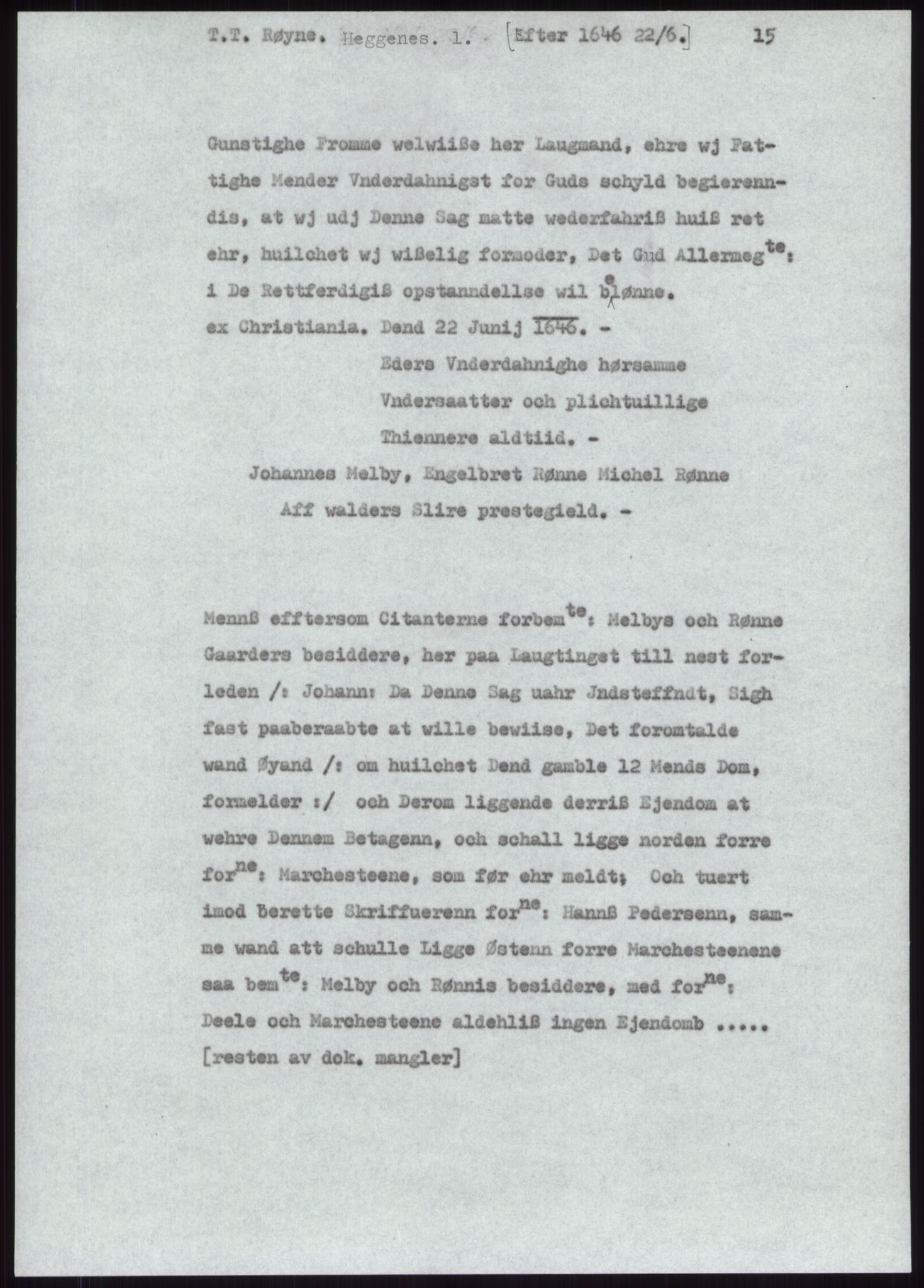 Samlinger til kildeutgivelse, Diplomavskriftsamlingen, AV/RA-EA-4053/H/Ha, p. 3308