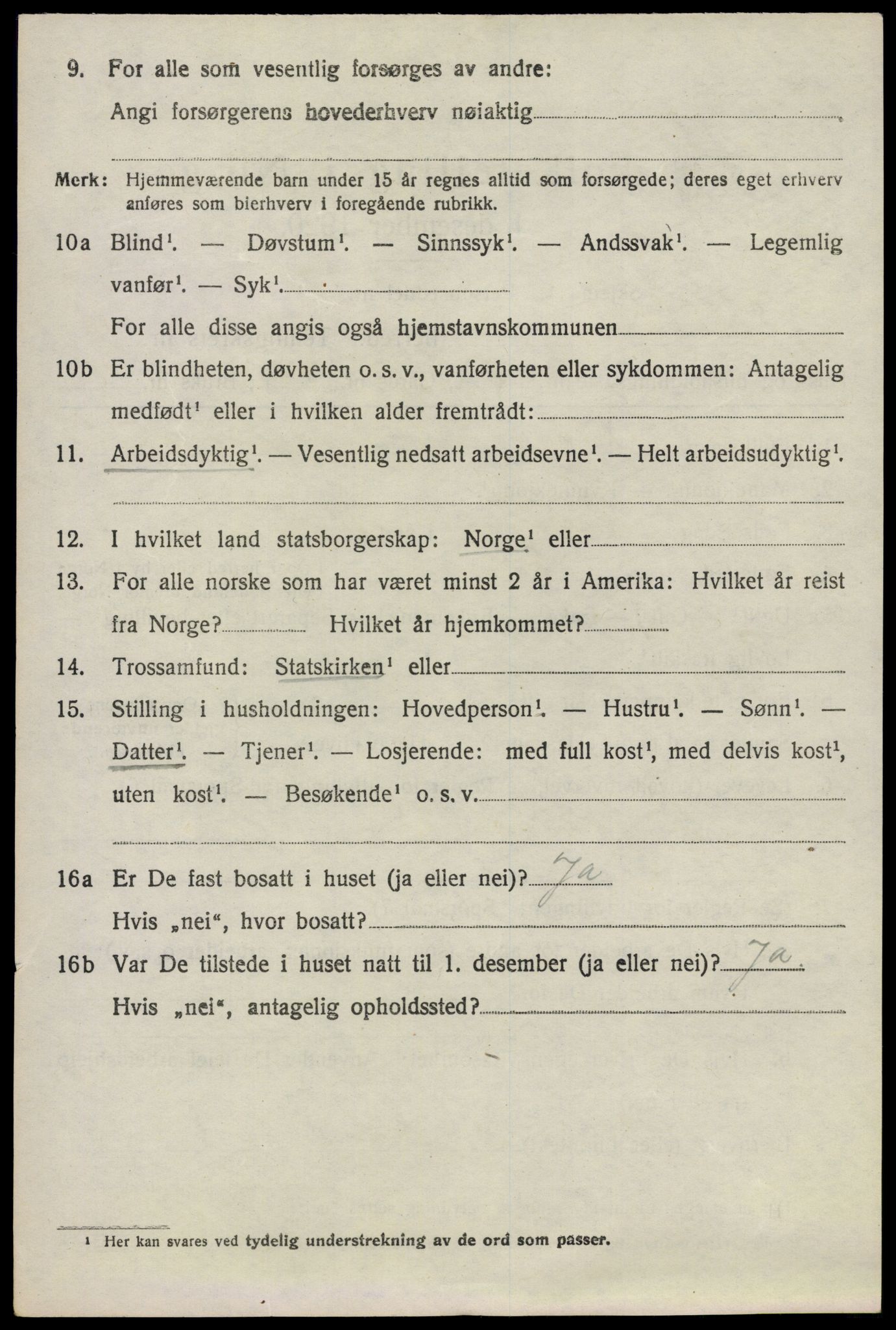 SAO, 1920 census for Sørum, 1920, p. 3412