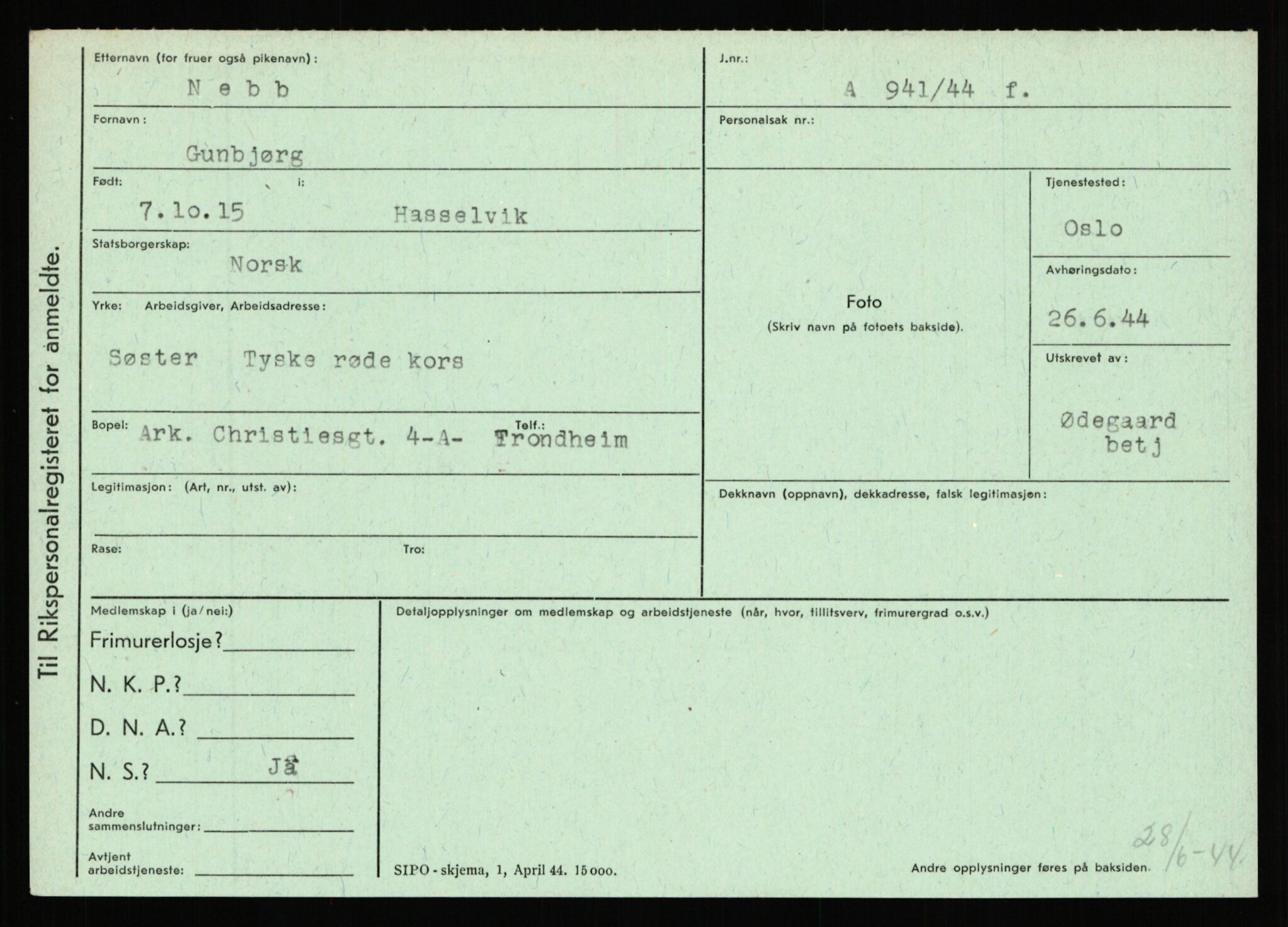 Statspolitiet - Hovedkontoret / Osloavdelingen, AV/RA-S-1329/C/Ca/L0011: Molberg - Nøstvold, 1943-1945, p. 1937