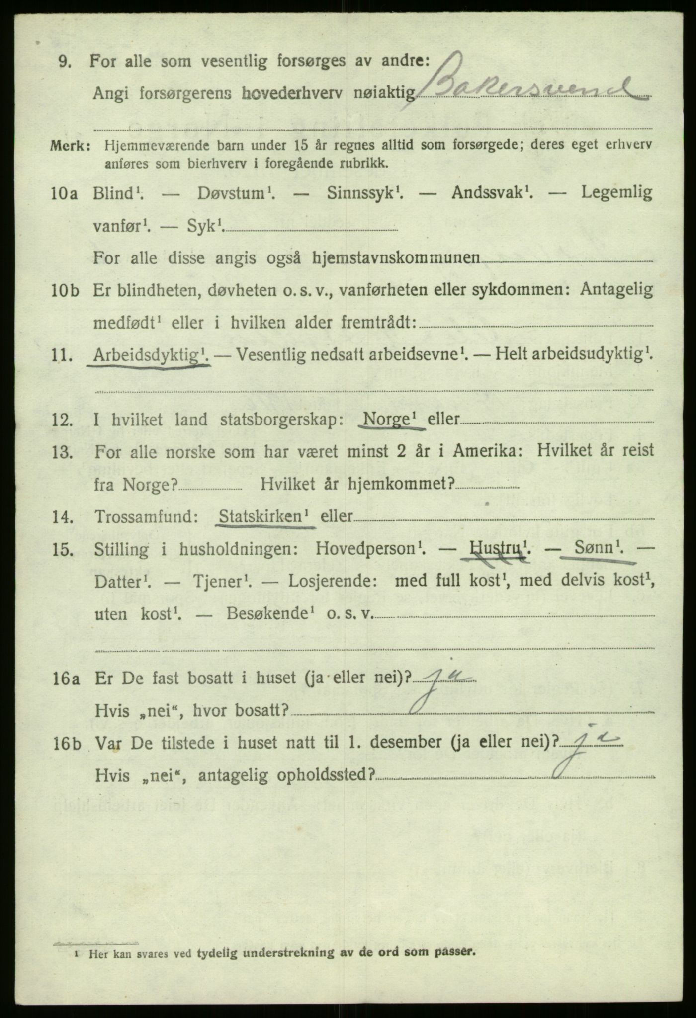 SAB, 1920 census for Sør-Vågsøy, 1920, p. 4129