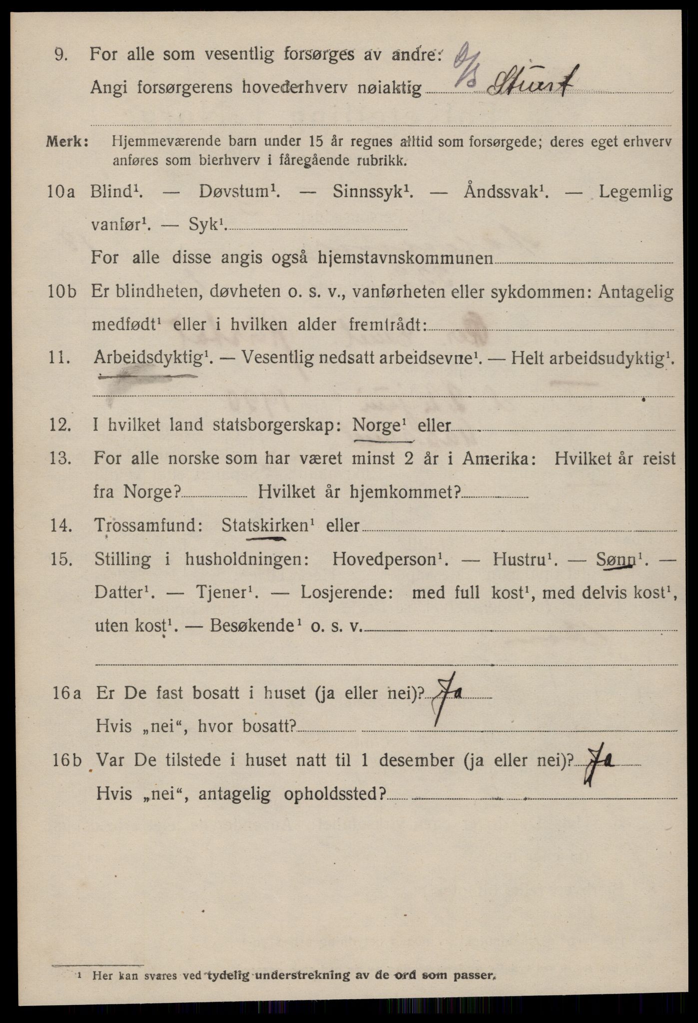 SAT, 1920 census for Ålesund, 1920, p. 35187