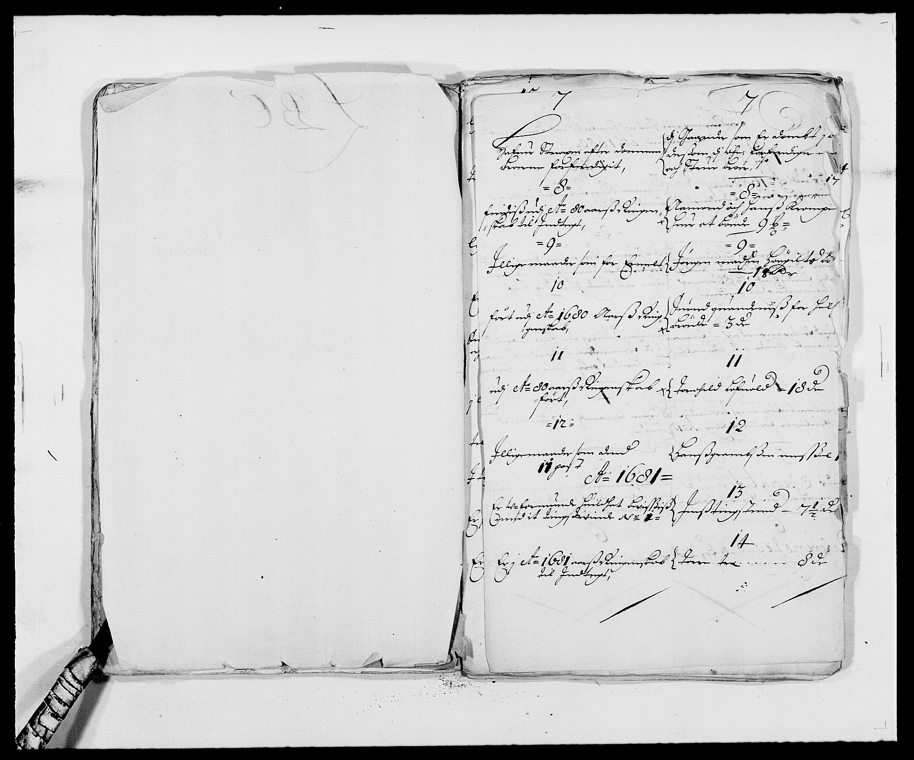 Rentekammeret inntil 1814, Reviderte regnskaper, Fogderegnskap, RA/EA-4092/R39/L2304: Fogderegnskap Nedenes, 1680-1682, p. 34