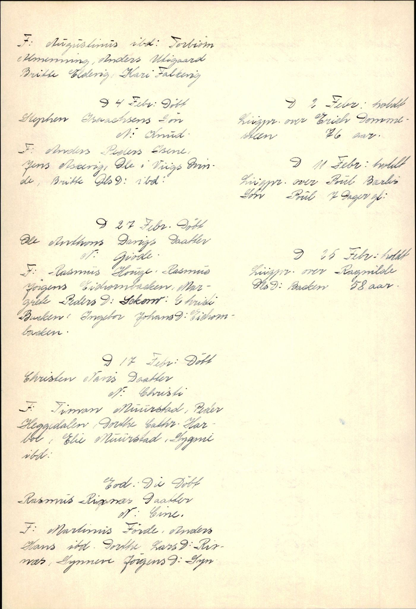 Samling av fulltekstavskrifter, SAB/FULLTEKST/B/14/0015: Davik sokneprestembete, ministerialbok nr. A 1, 1710-1742, p. 124