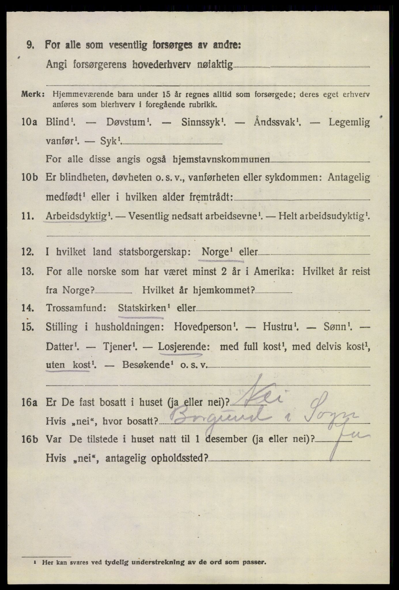 SAKO, 1920 census for Norderhov, 1920, p. 14233