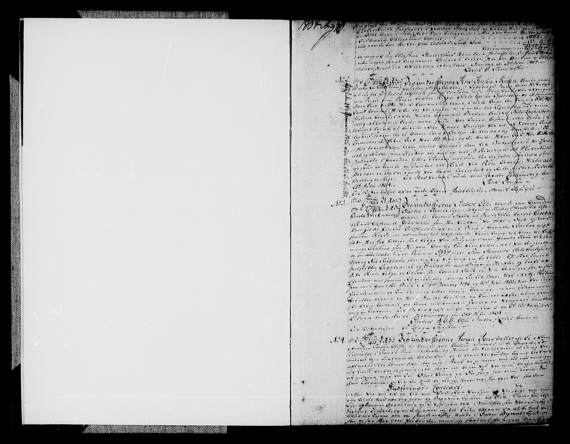 Nedenes sorenskriveri før 1824, SAK/1221-0007/G/Gb/L0020: Mortgage book no. 20, 1802-1806, p. 336