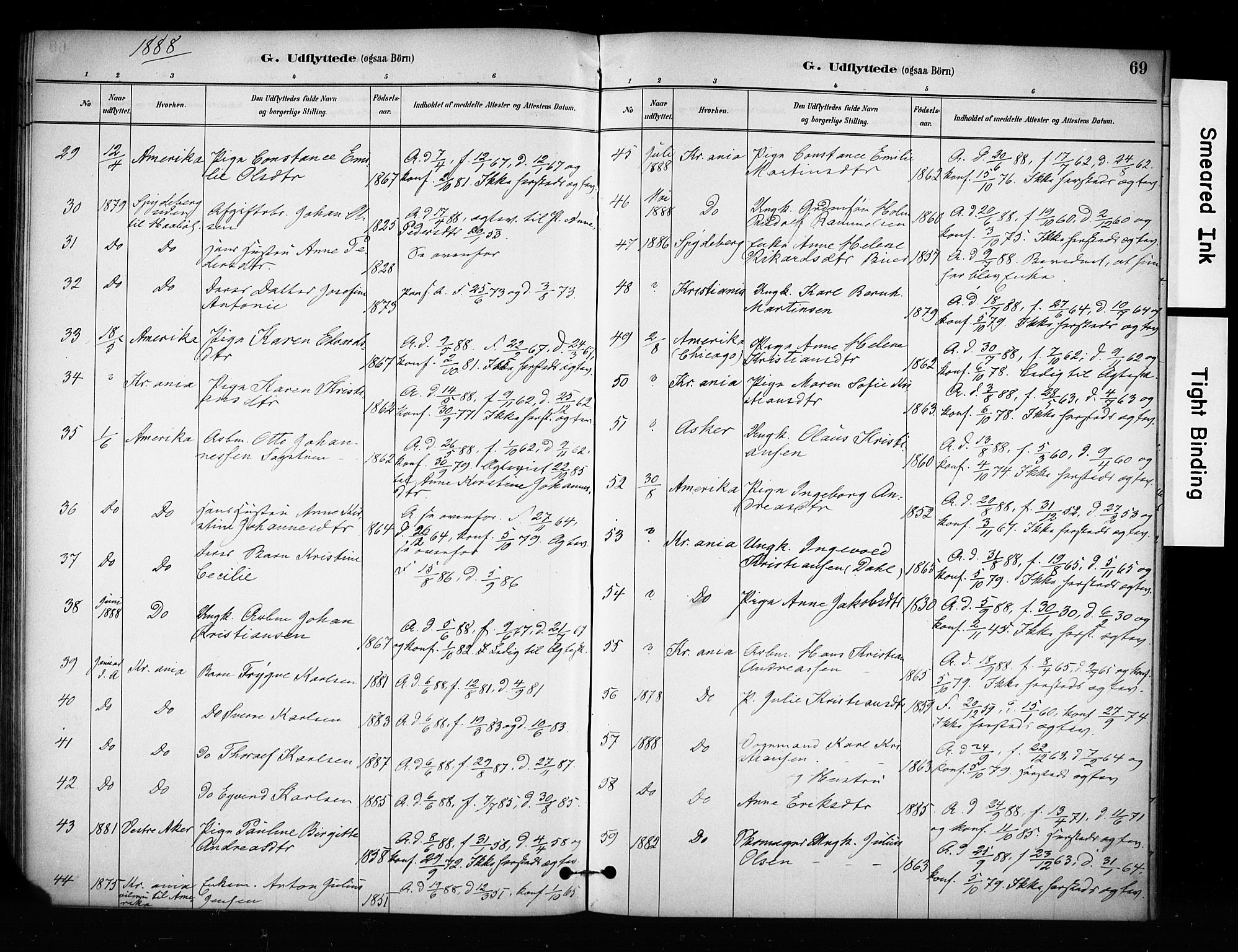 Enebakk prestekontor Kirkebøker, SAO/A-10171c/F/Fa/L0017: Parish register (official) no. I 17, 1881-1919, p. 69