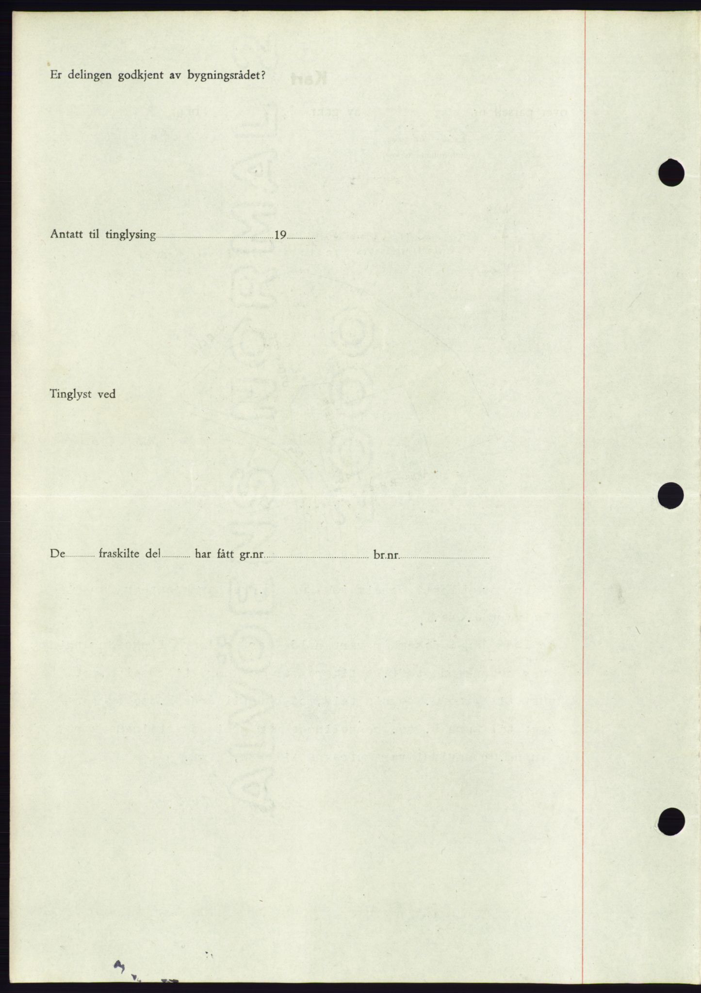 Søre Sunnmøre sorenskriveri, AV/SAT-A-4122/1/2/2C/L0077: Mortgage book no. 3A, 1945-1946, Diary no: : 4/1946