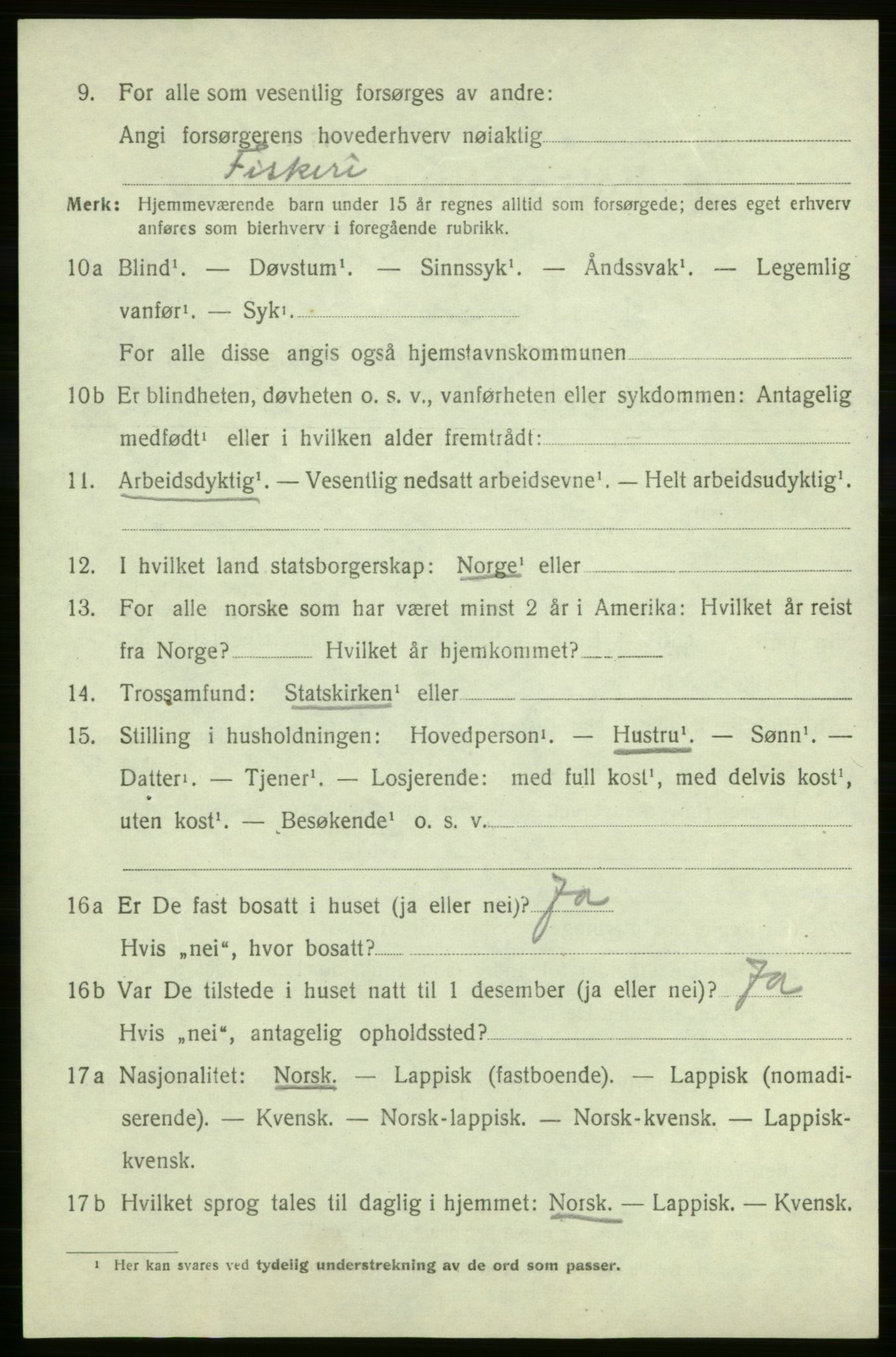 SATØ, 1920 census for Måsøy, 1920, p. 1637