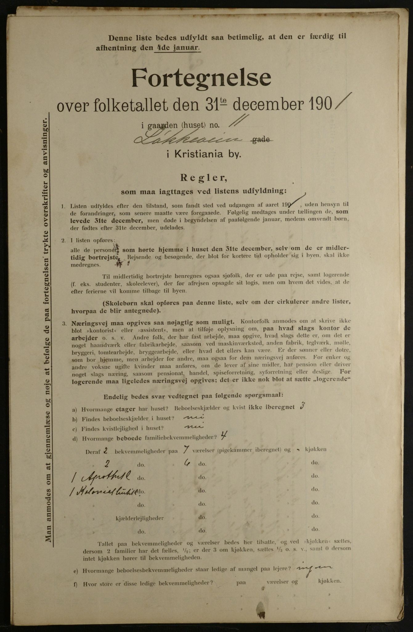 OBA, Municipal Census 1901 for Kristiania, 1901, p. 9102