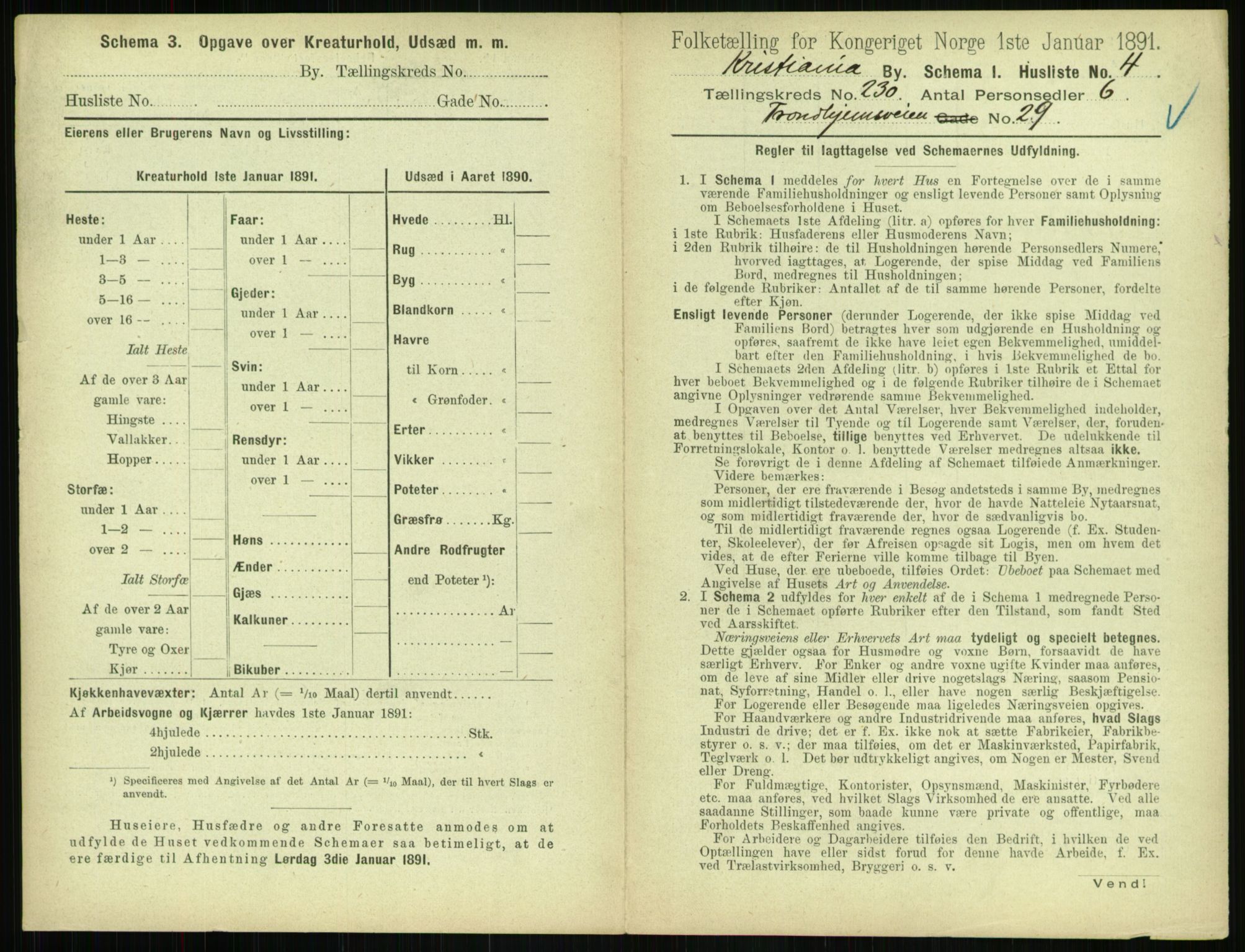 RA, 1891 census for 0301 Kristiania, 1891, p. 142120