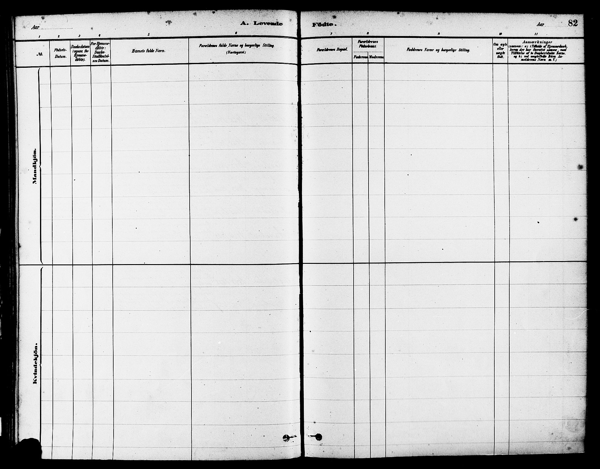Eigersund sokneprestkontor, SAST/A-101807/S08/L0017: Parish register (official) no. A 14, 1879-1892, p. 82