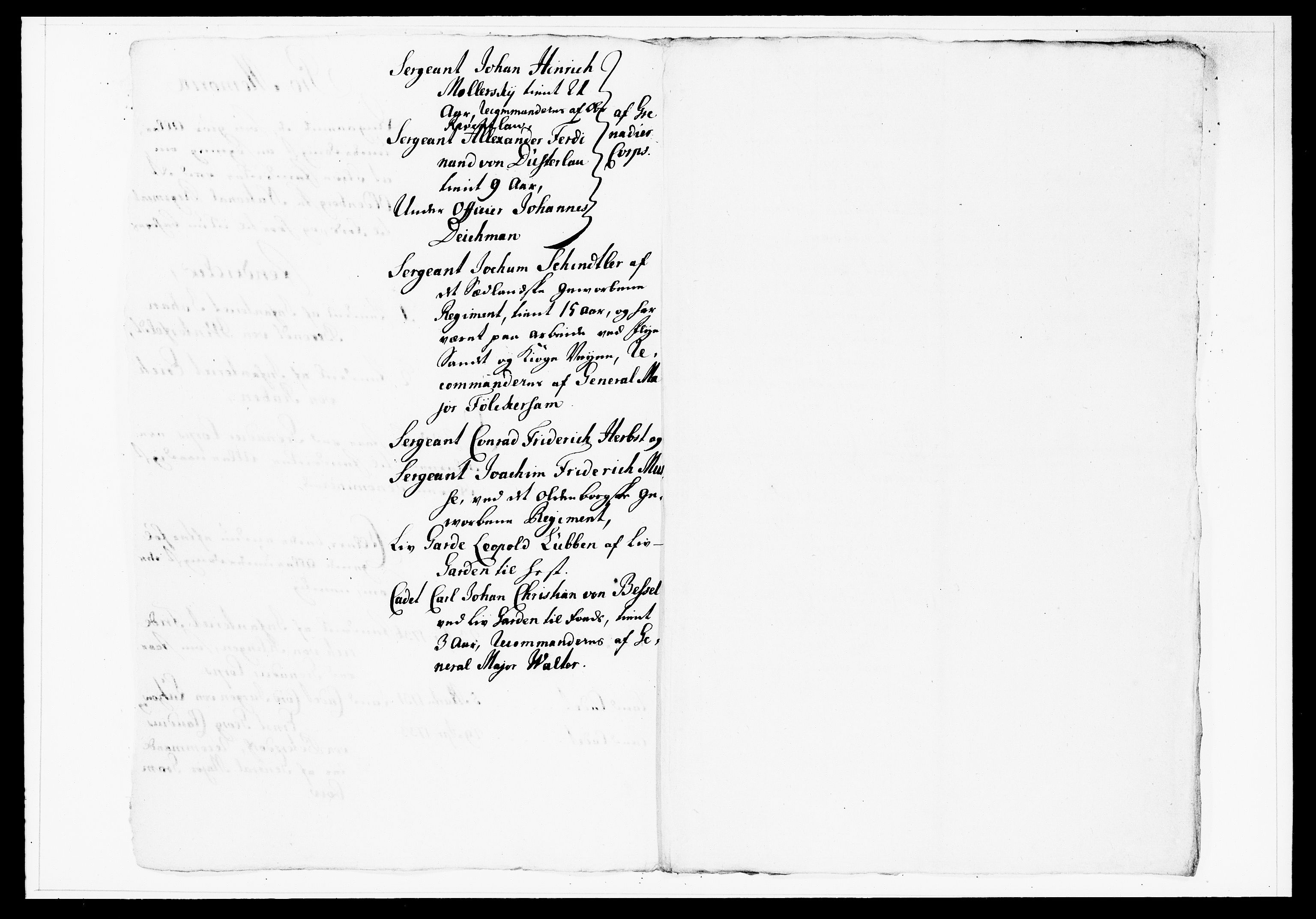 Krigskollegiet, Krigskancelliet, DRA/A-0006/-/1138-1142: Refererede sager, 1737, p. 165