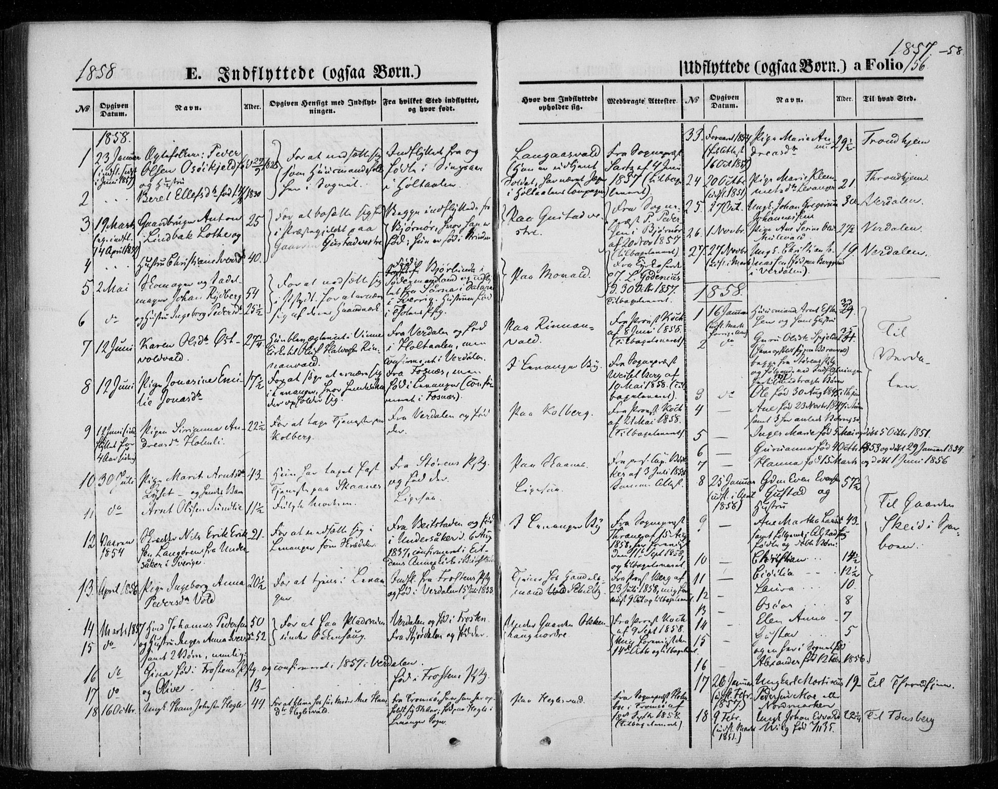 Ministerialprotokoller, klokkerbøker og fødselsregistre - Nord-Trøndelag, SAT/A-1458/720/L0184: Parish register (official) no. 720A02 /1, 1855-1863, p. 156
