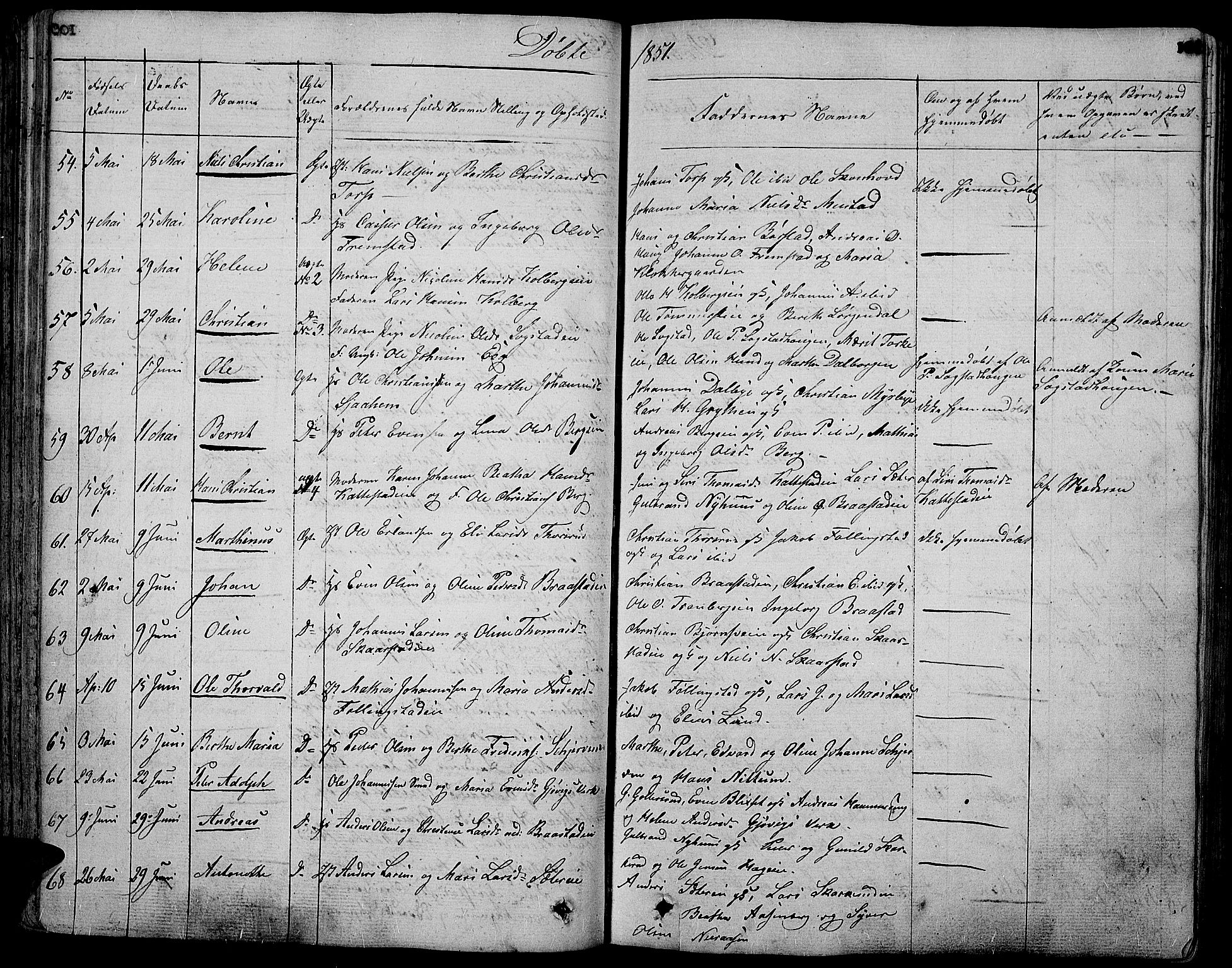 Vardal prestekontor, AV/SAH-PREST-100/H/Ha/Hab/L0004: Parish register (copy) no. 4, 1831-1853, p. 101
