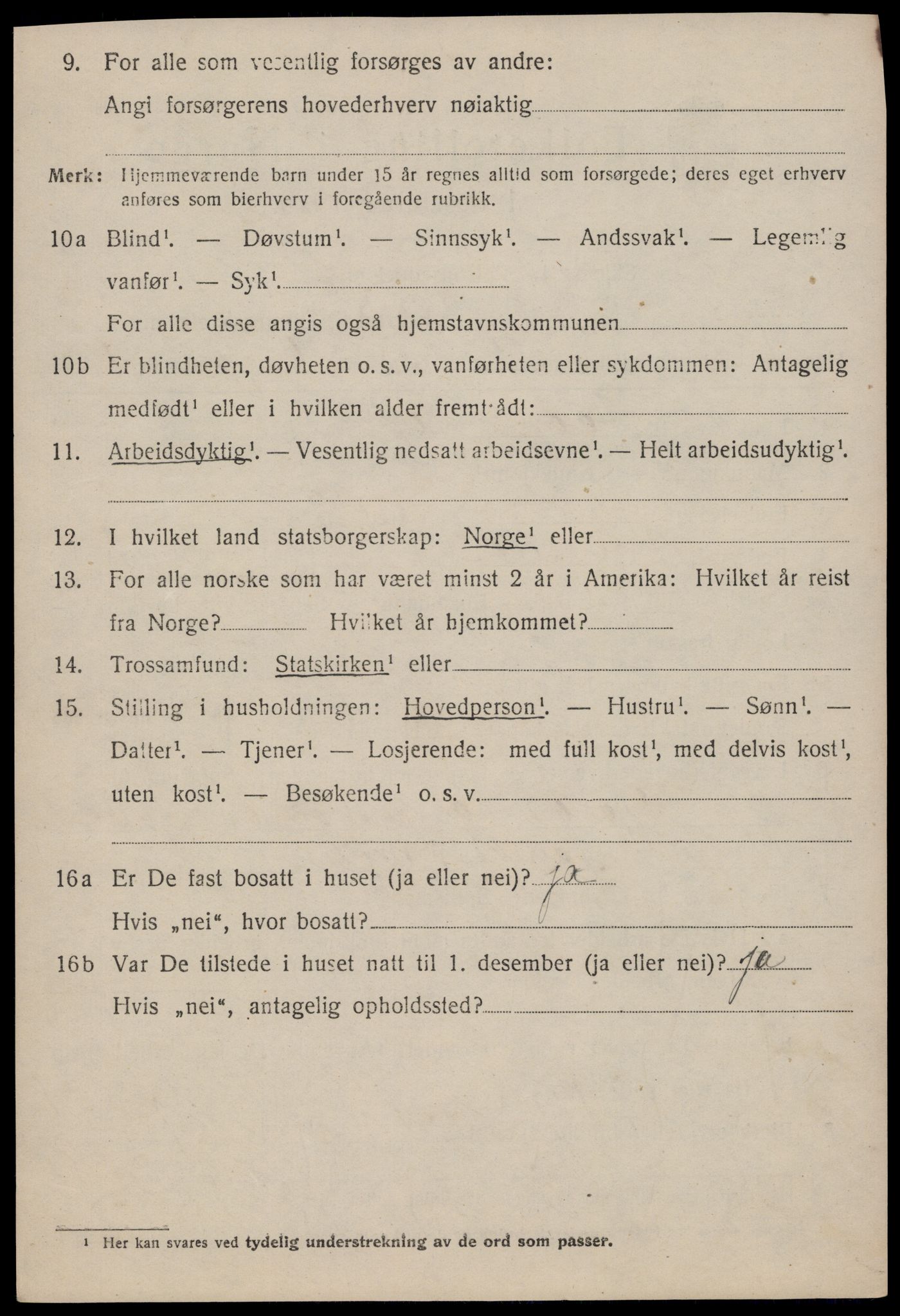 SAKO, 1920 census for Kviteseid, 1920, p. 2390